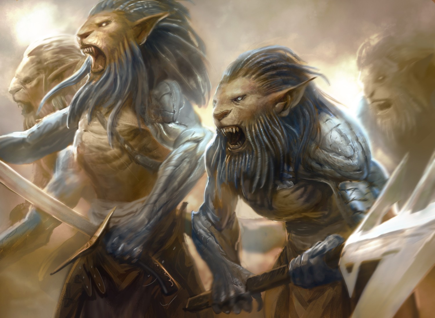 General 1500x1097 gamer Magic: The Gathering warrior creature fantasy art digital art