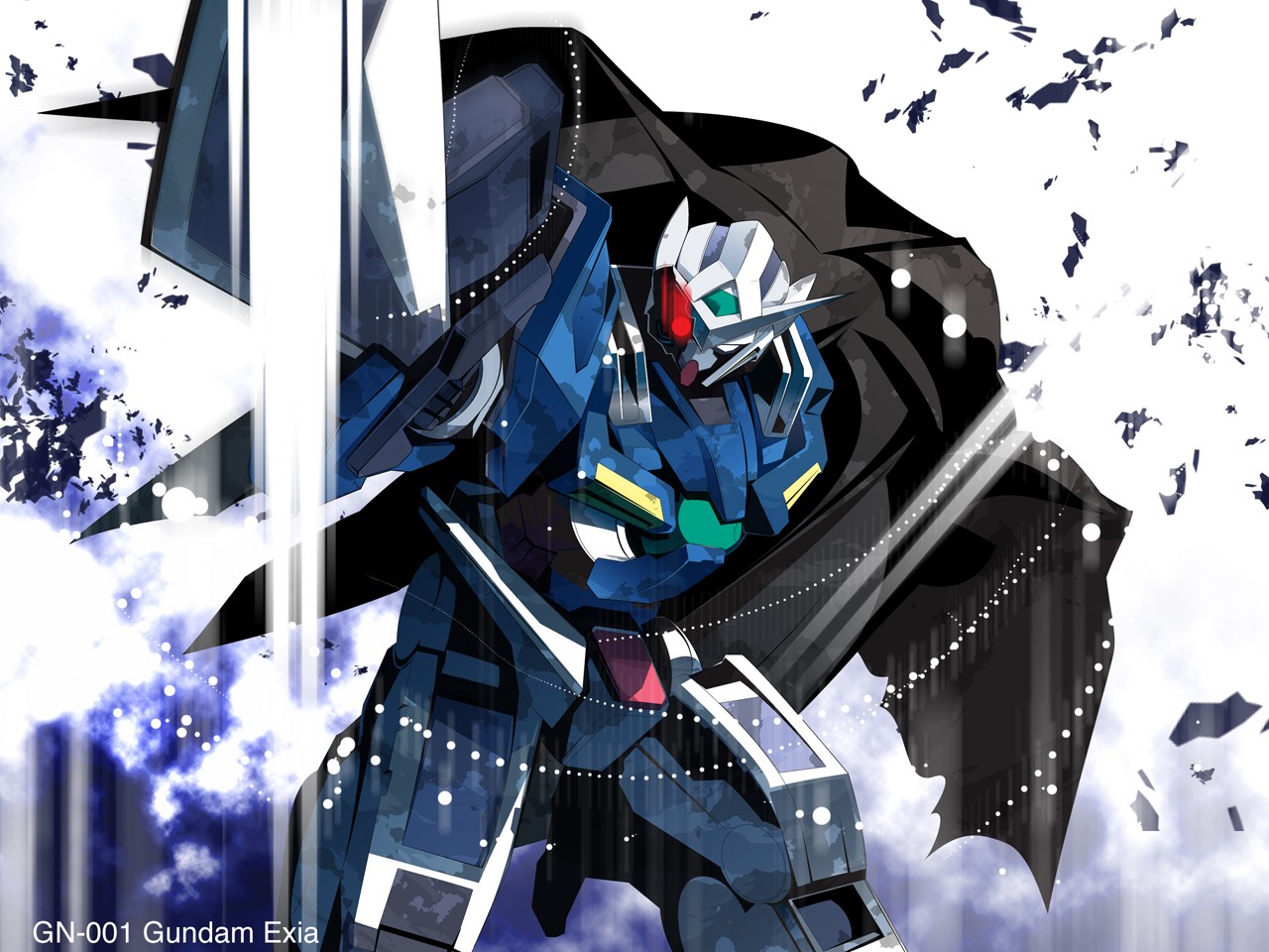 Anime 1280x960 anime Mobile Suit Gundam 00 Gundam