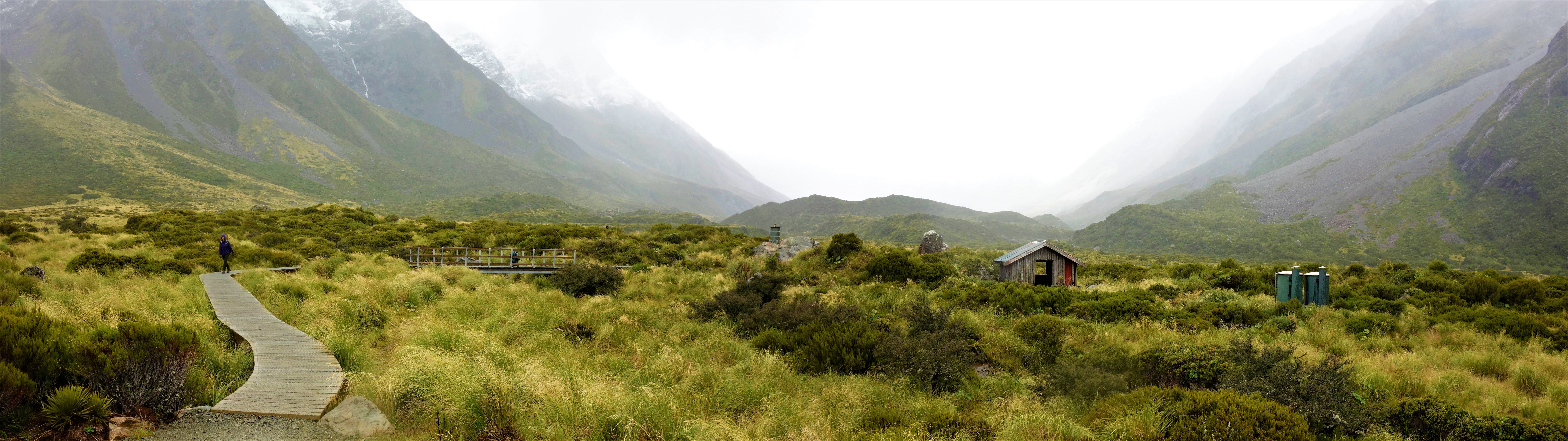 General 9568x2691 New Zealand Mt Cook mountains