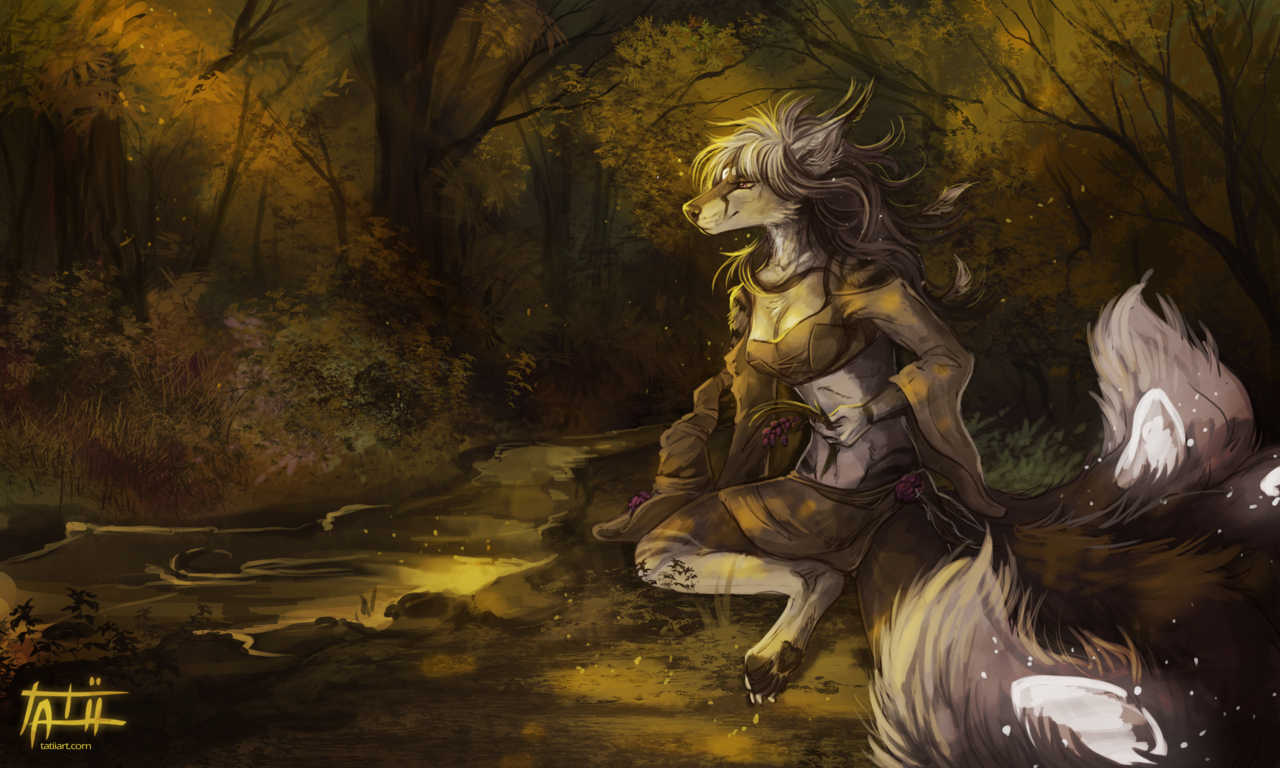 General 1280x768 furry Anthro nature outdoors