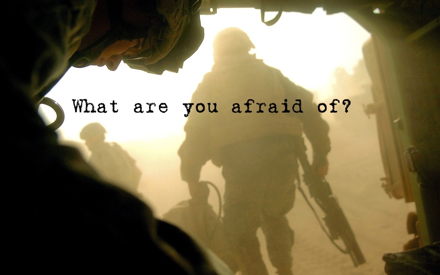 General 1440x900 quote soldier military typography