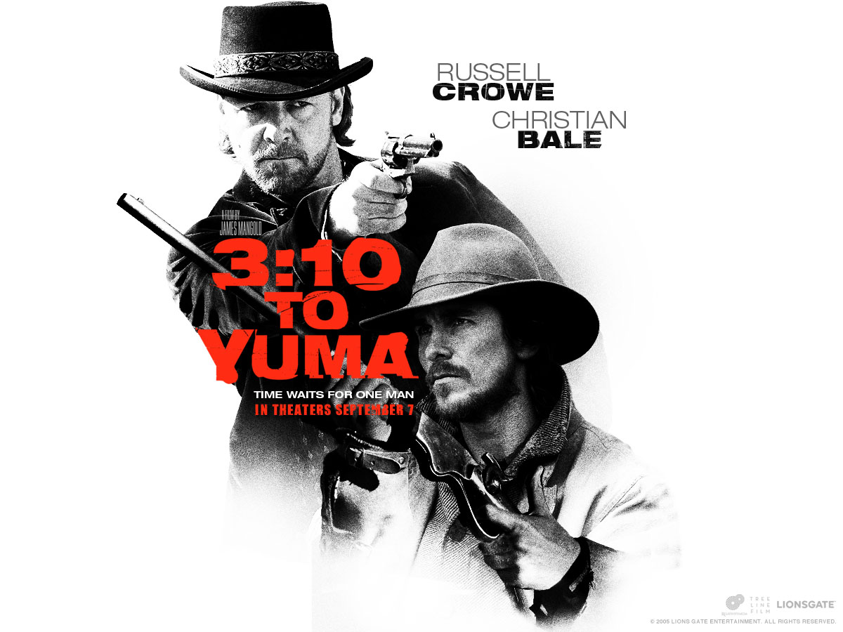 General 1200x900 3:10 to Yuma movie poster western Russel Crowe Christian Bale movies