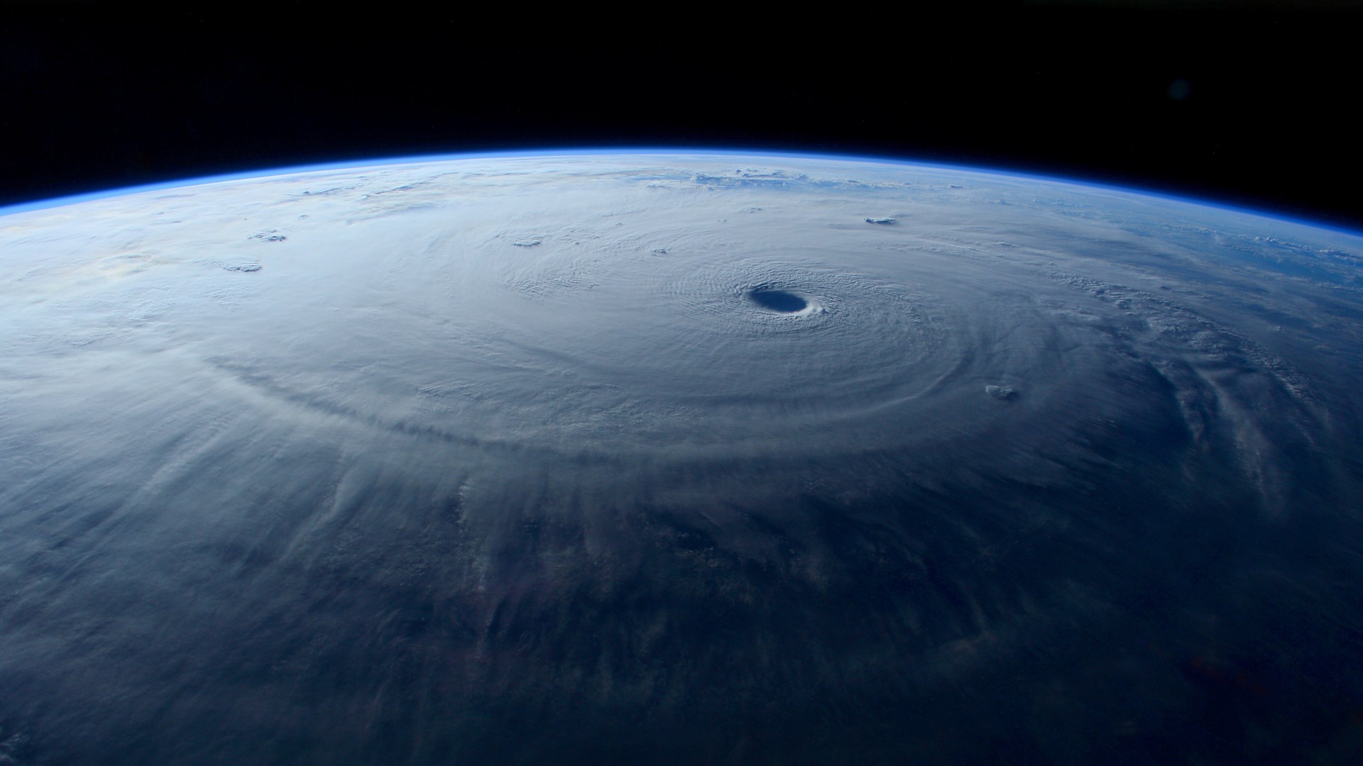 General 1920x1080 Typhoon hurricane Earth atmosphere space clouds