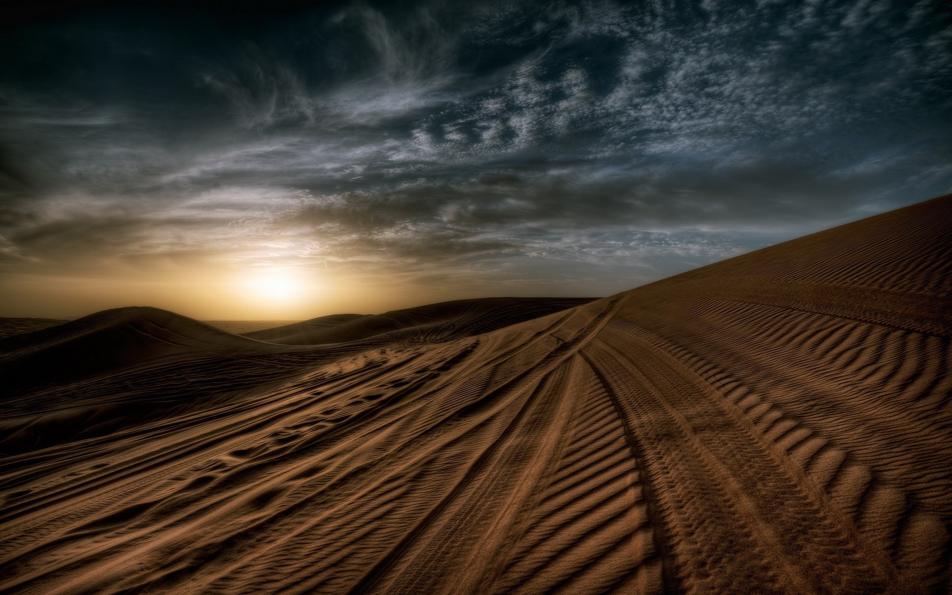 General 1920x1200 landscape sand dunes desert HDR nature outdoors sky sunlight