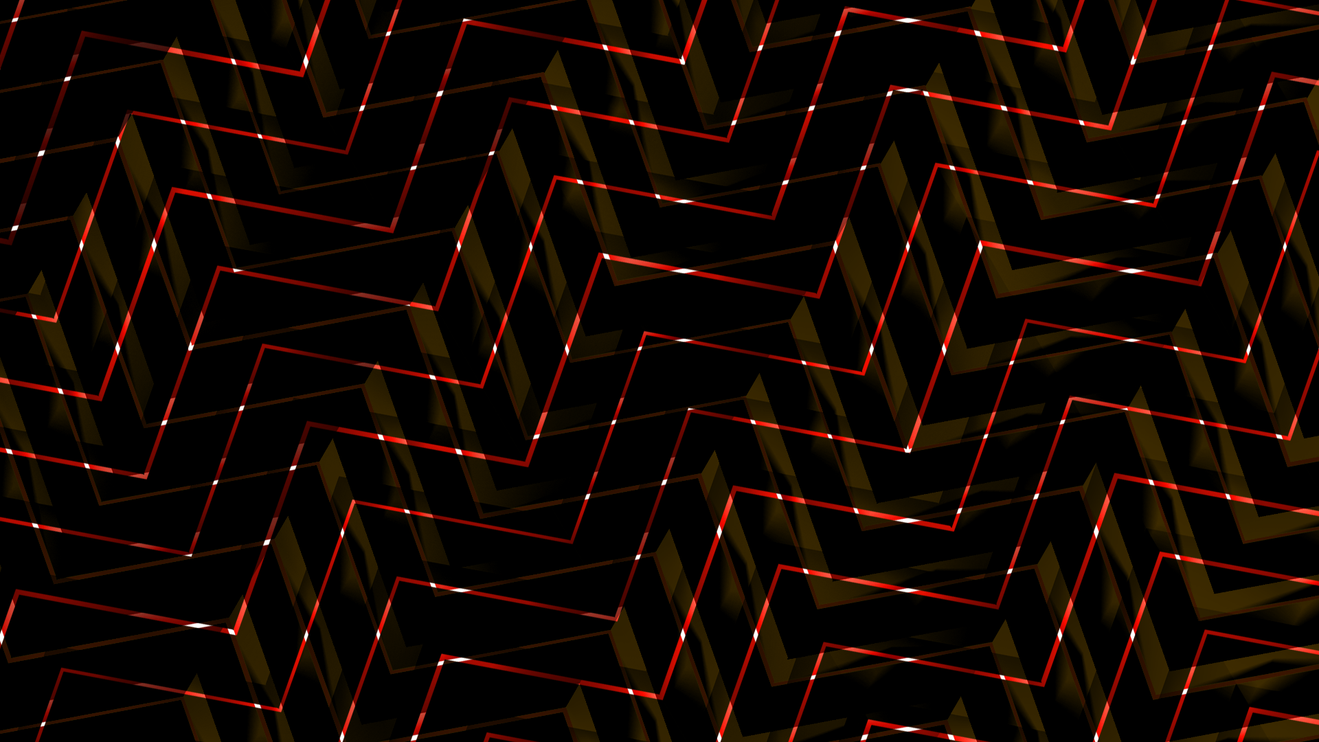 General 1920x1080 lines pattern square blocky red digital art texture