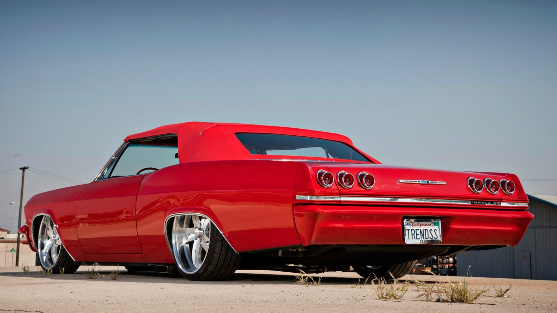 General 1920x1080 car tuning red cars vehicle Chevrolet Chevrolet Impala American cars