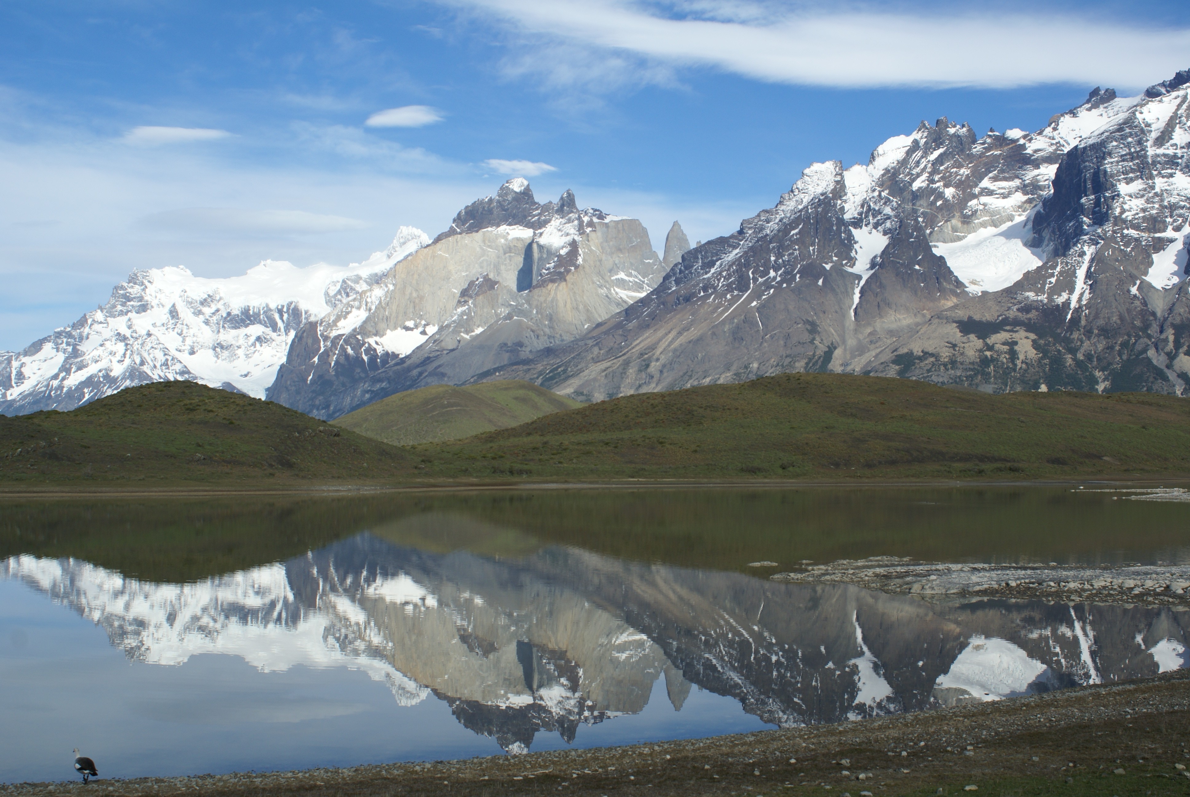 General 3872x2592 landscape reflection Chile nature mountains rocks water