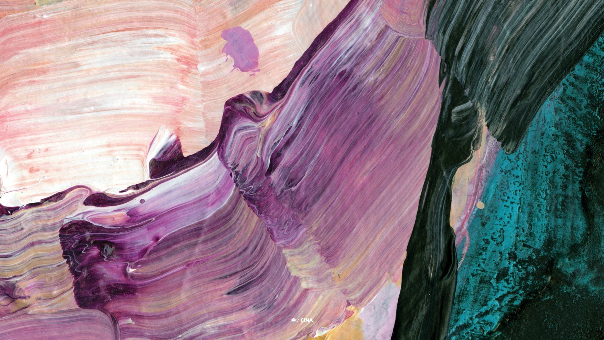 General 1920x1080 paint splatter paint abstract purple teal texture