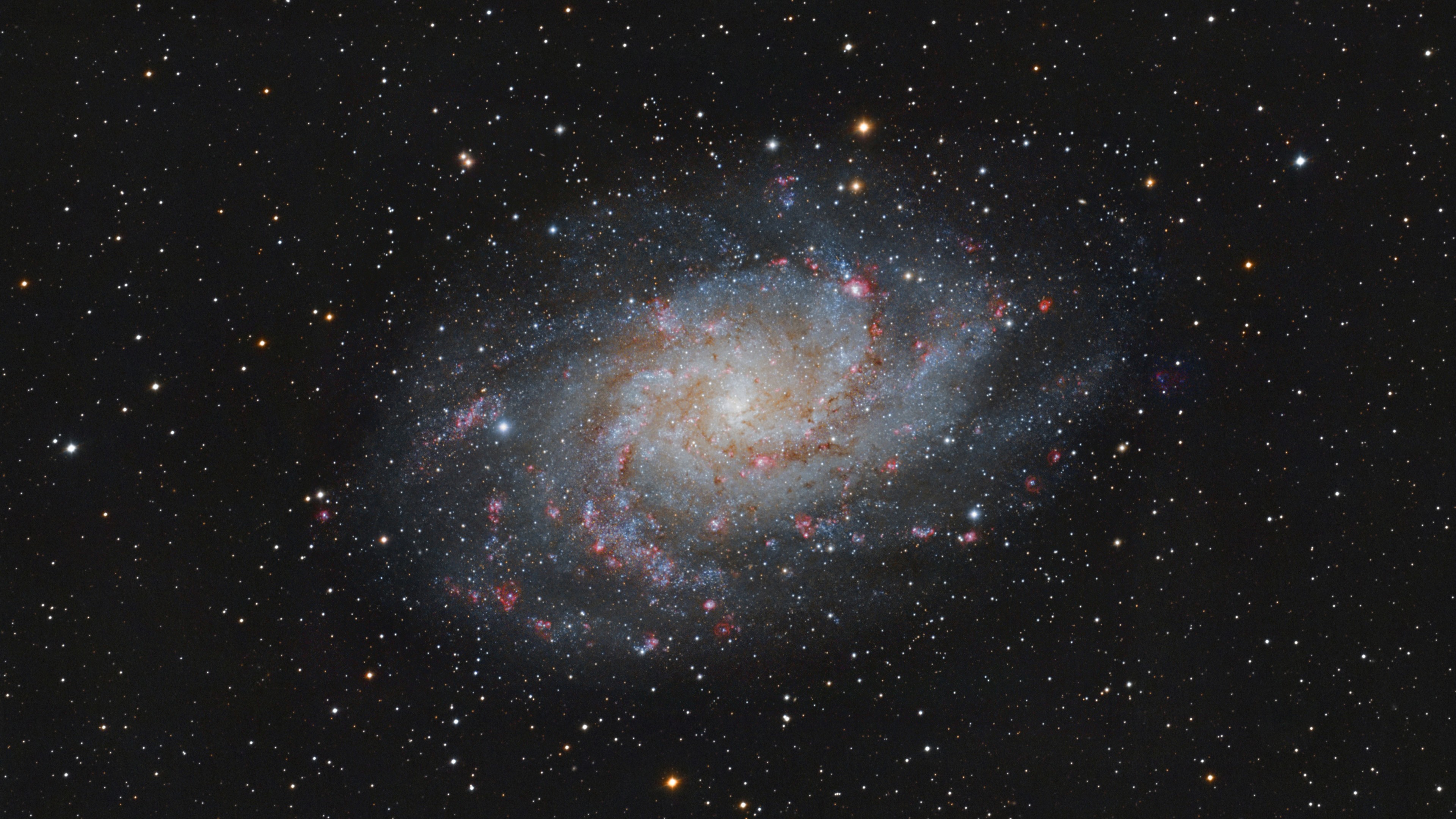 General 3840x2160 space galaxy spiral galaxy space art digital art