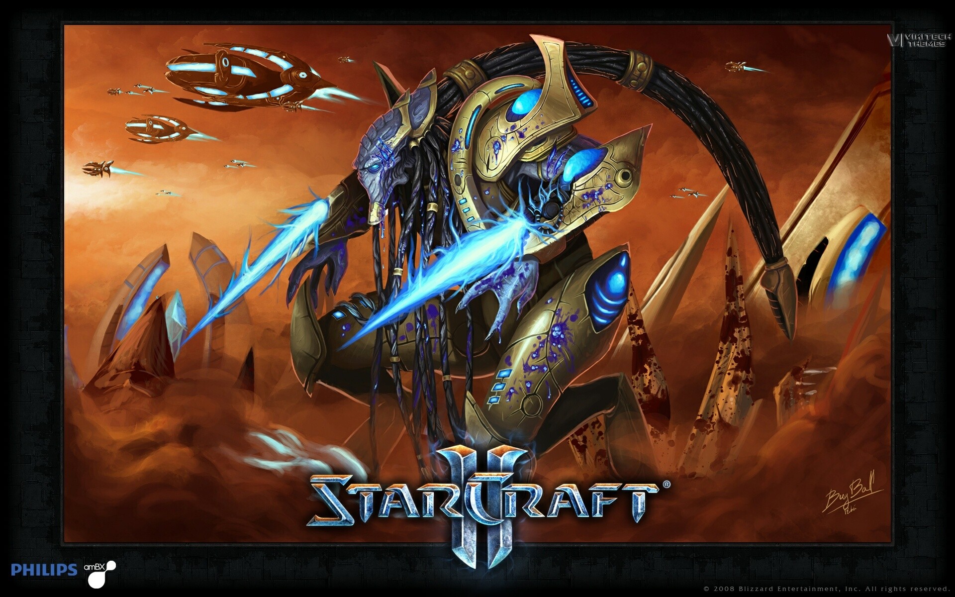 General 1920x1200 Protoss StarCraft Starcraft II video games Blizzard Entertainment video game art science fiction PC gaming 2008 (Year)