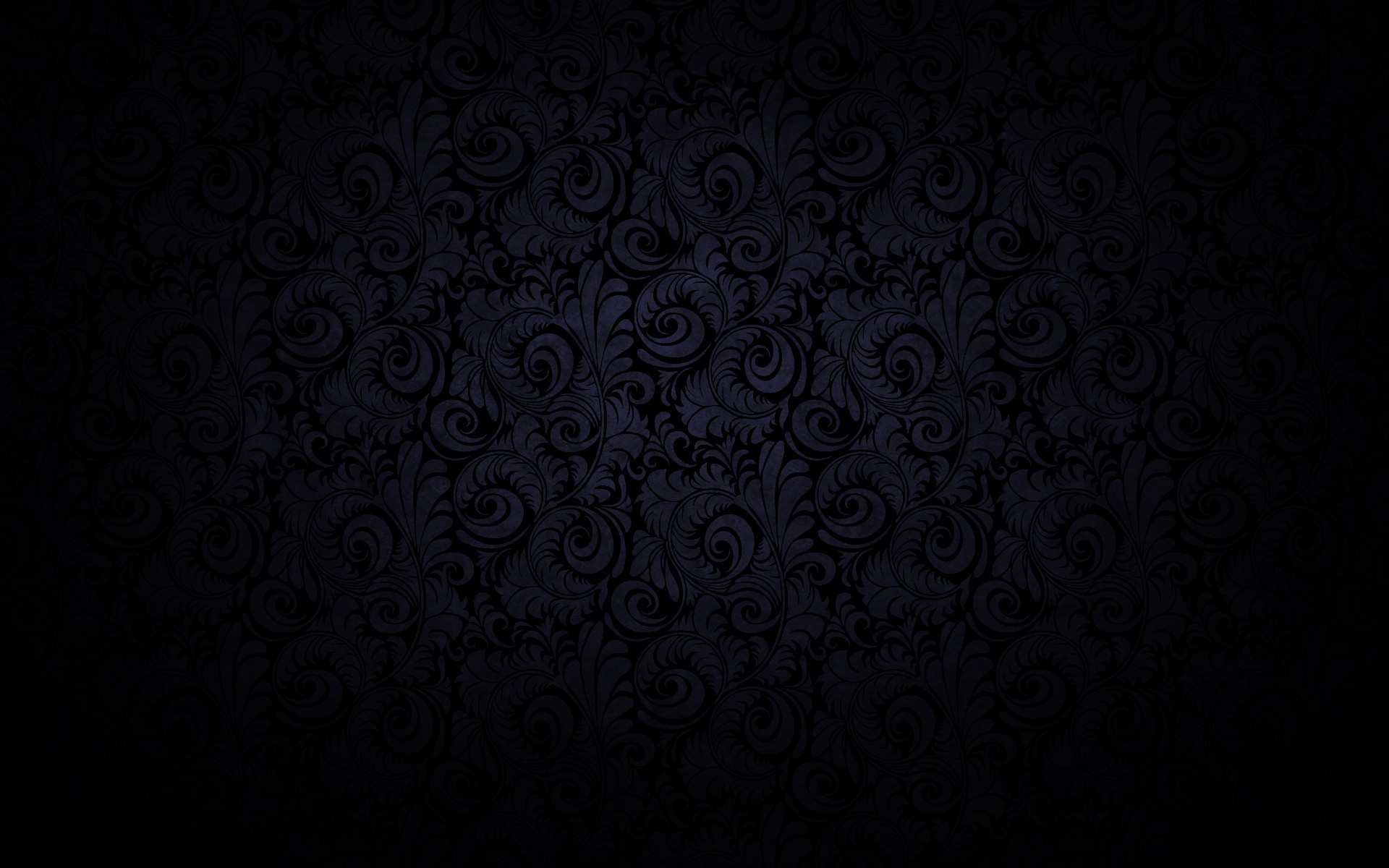 General 1920x1200 minimalism artwork dark black pattern black background Paisley simple background