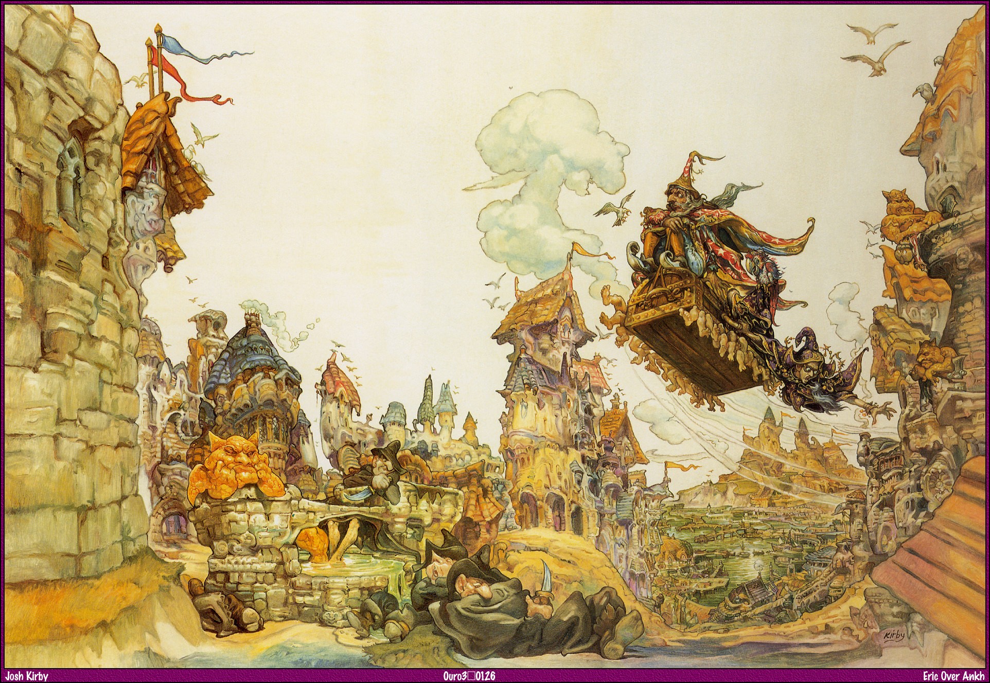 General 1924x1328 Discworld fantasy art artwork Terry Pratchett Josh Kirby
