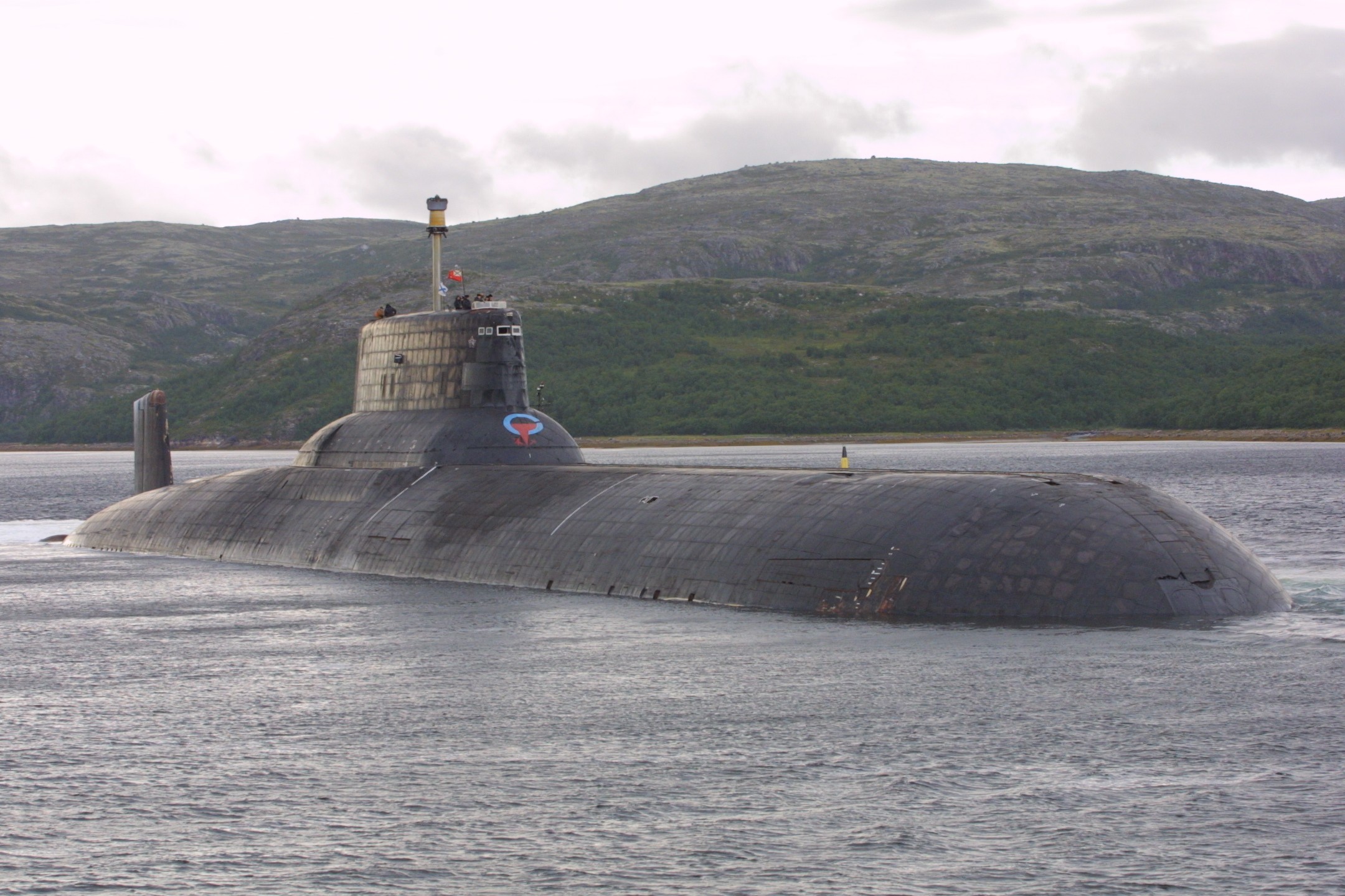 General 2160x1440 submarine vehicle military Typhoon-class submarine Russian Navy military vehicle