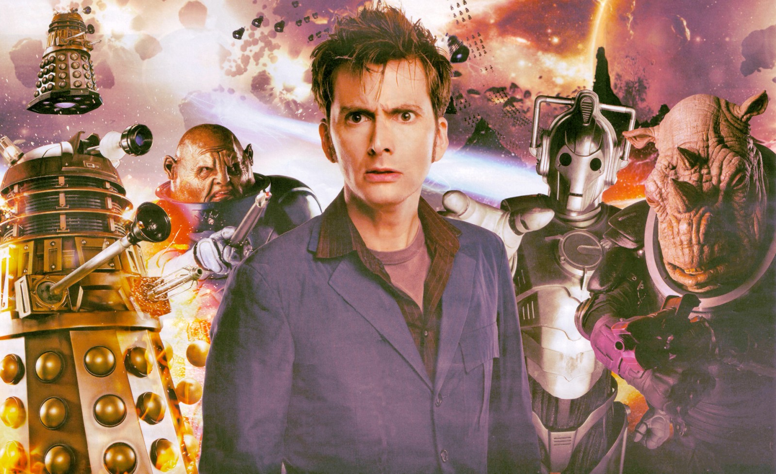 General 1599x978 Doctor Who The Doctor Daleks Cybermen David Tennant Tenth Doctor TV series science fiction