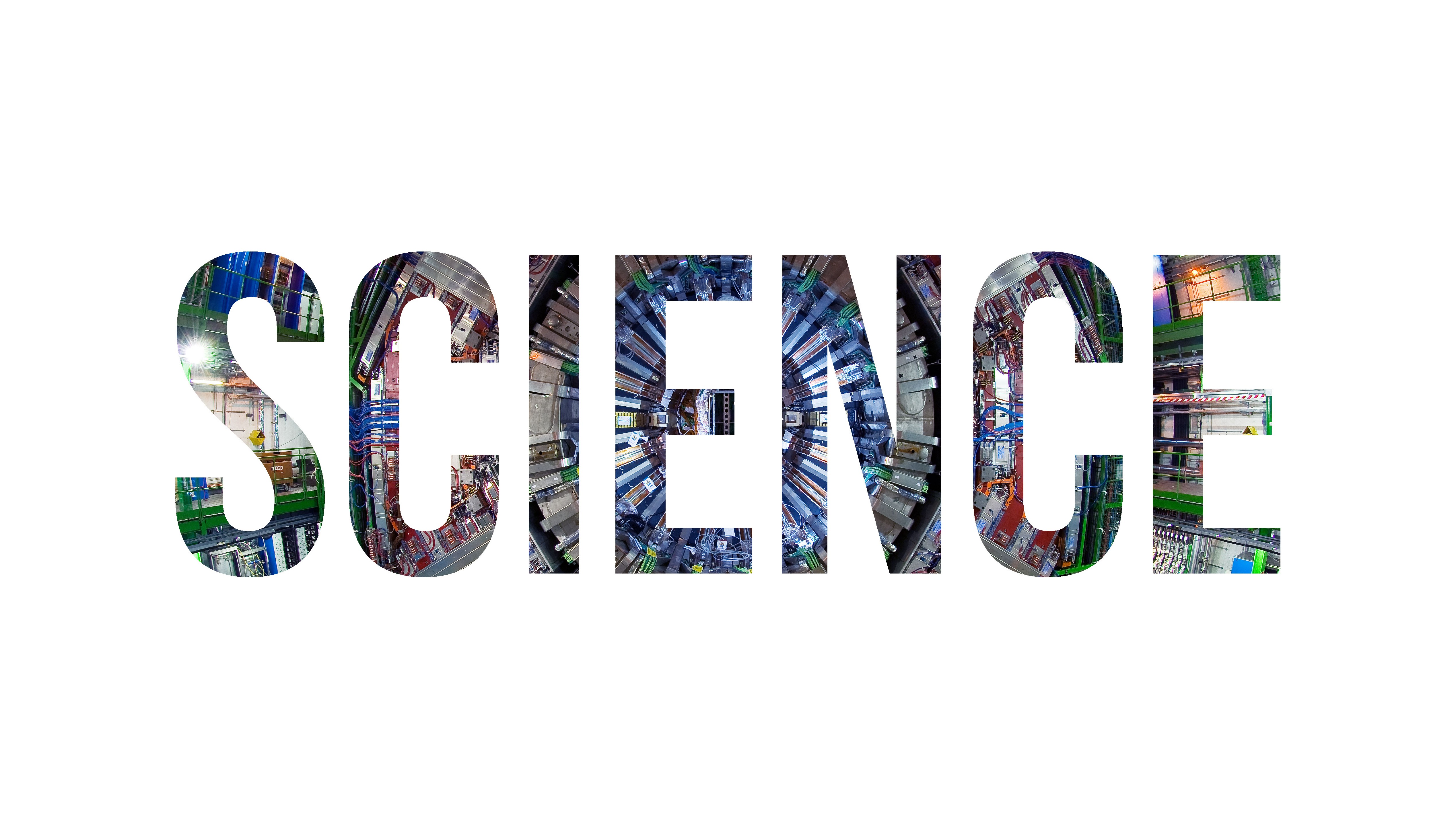 General 5075x2863 science Large Hadron Collider technology typography simple background white background