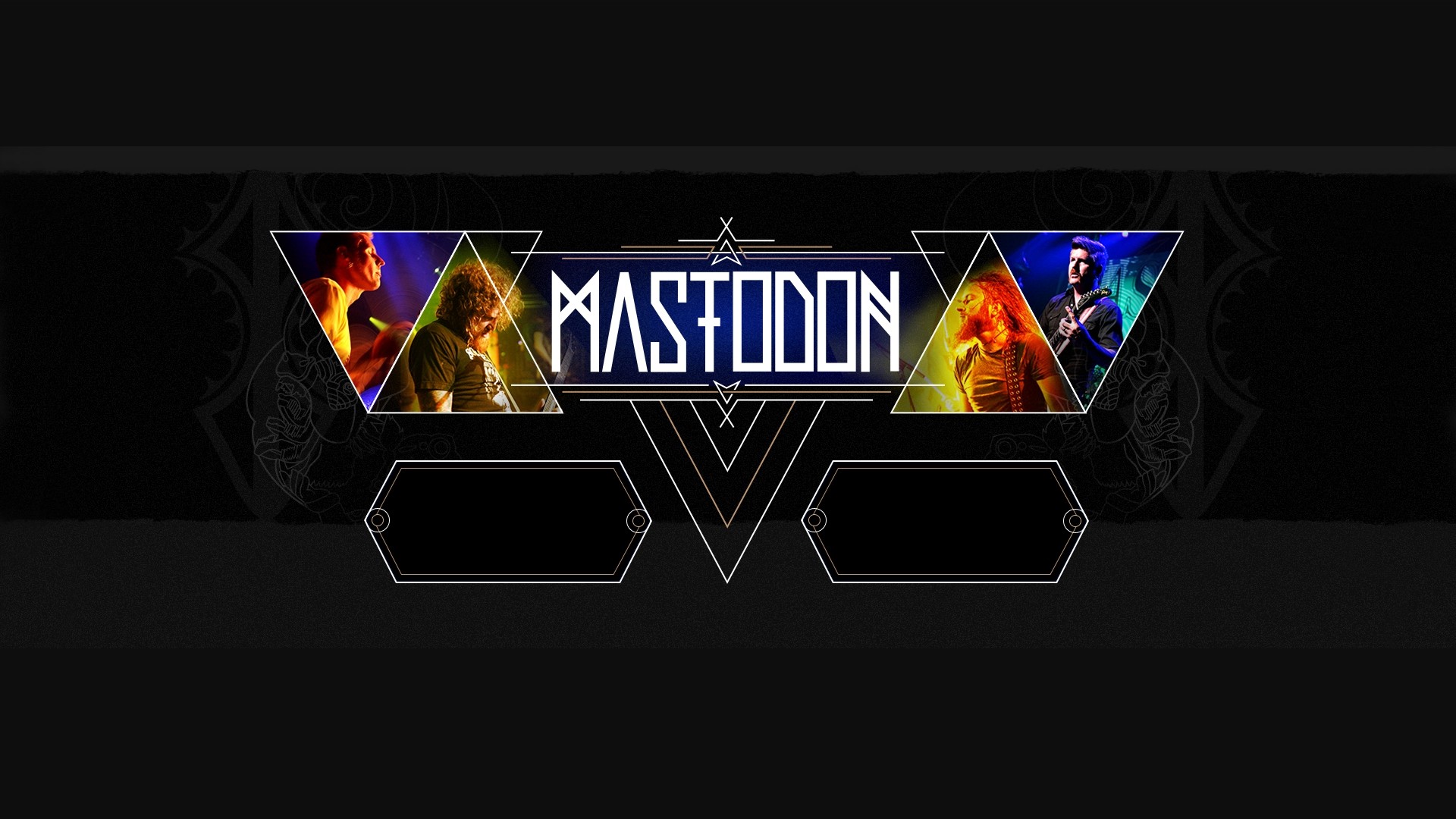 General 1920x1080 Mastodon digital art music heavy metal progressive metal stoner metal band logo