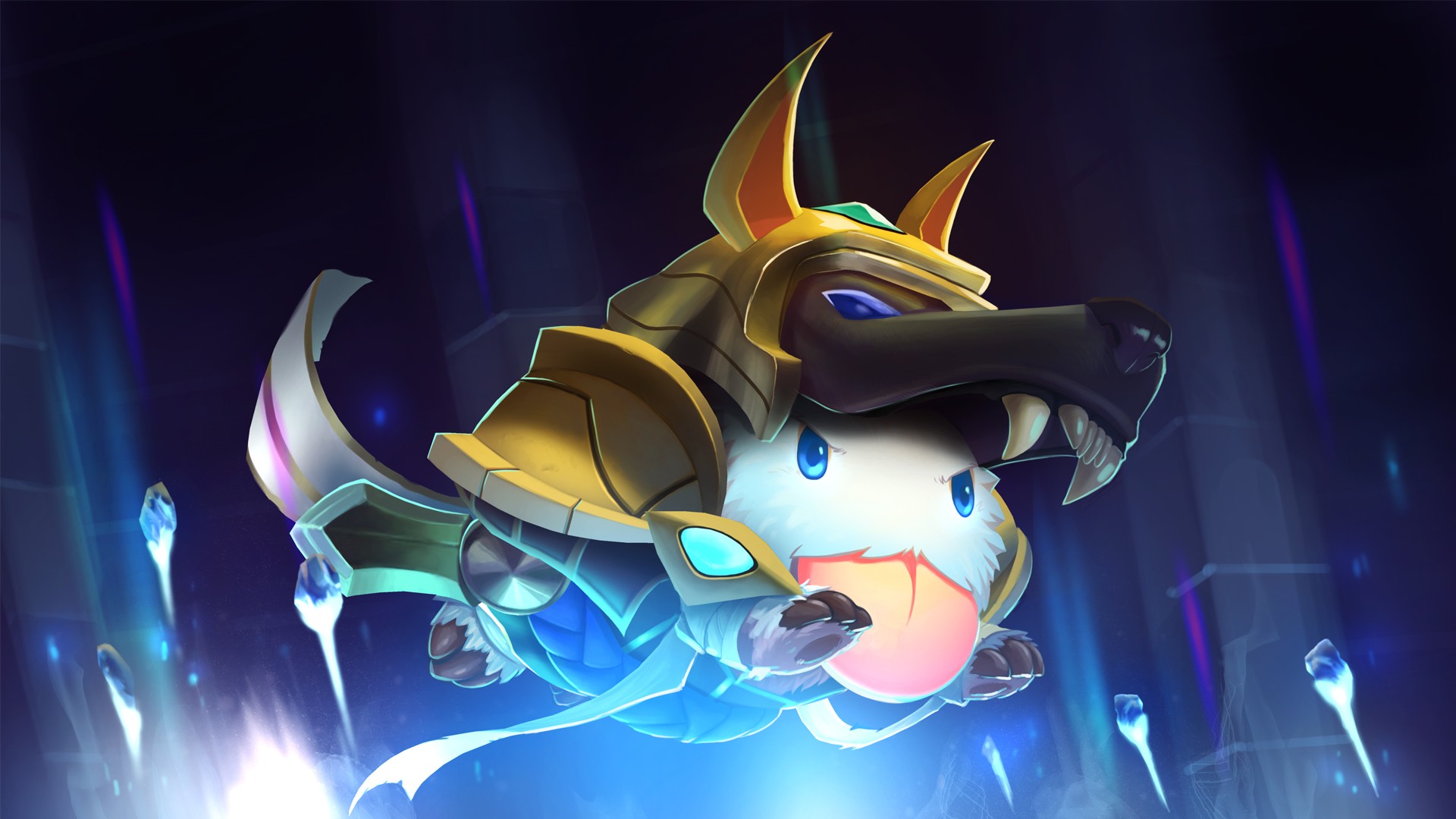 General 1920x1080 League of Legends video game art PC gaming Nasus (League of Legends) Poro (League of Legends) video game characters