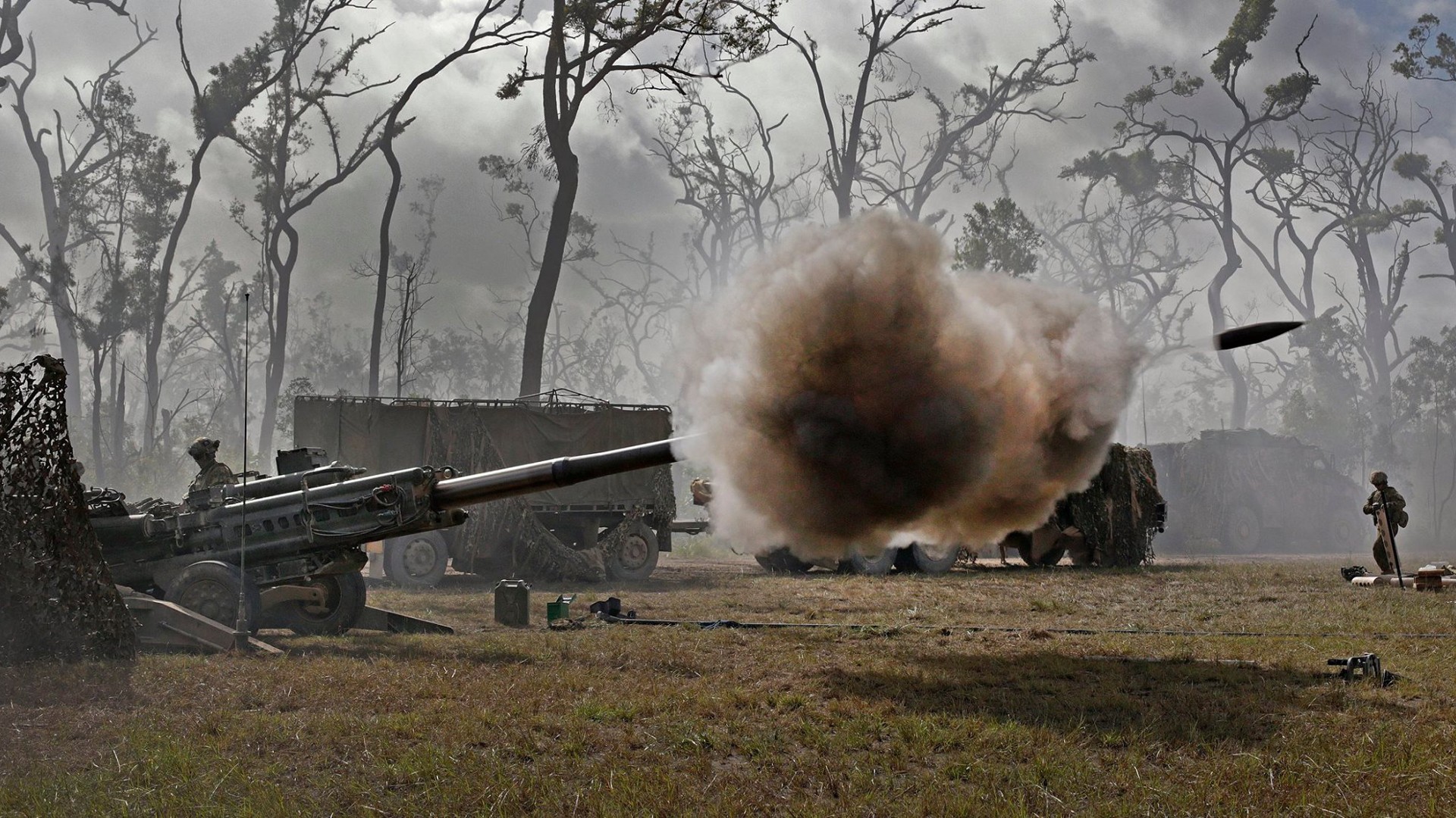 General 1920x1080 military Australian Army M777 howitzer Australia weapon