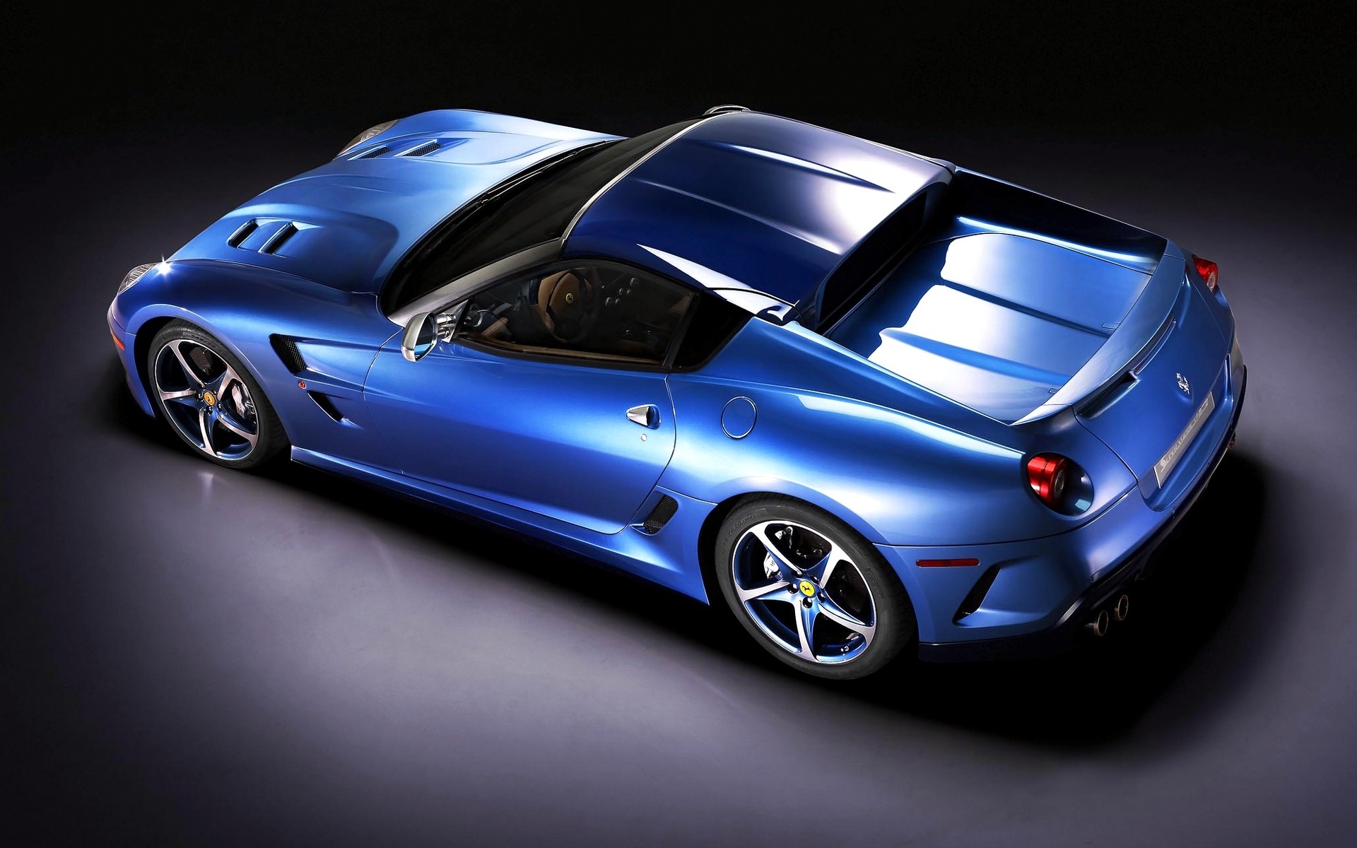 General 1920x1200 Ferrari car blue cars vehicle italian cars Stellantis Ferrari 599 Grand Tour