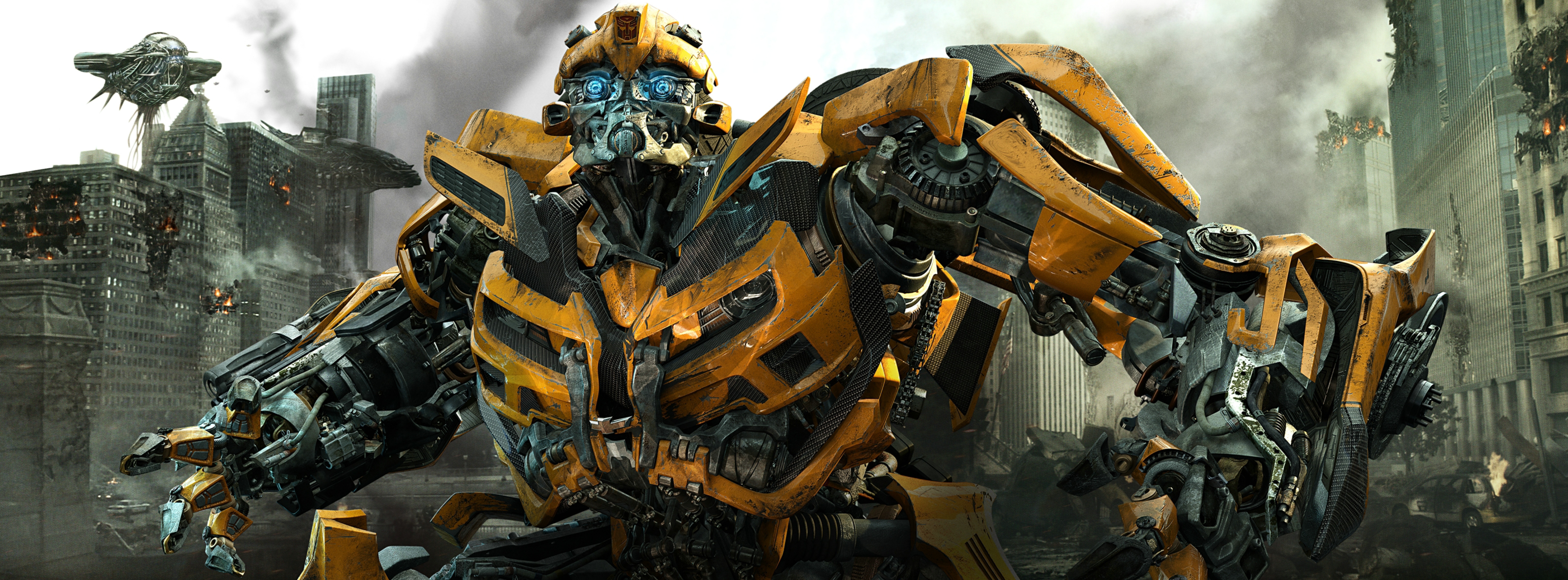 General 9735x3600 Transformers movies robot digital art ultrawide