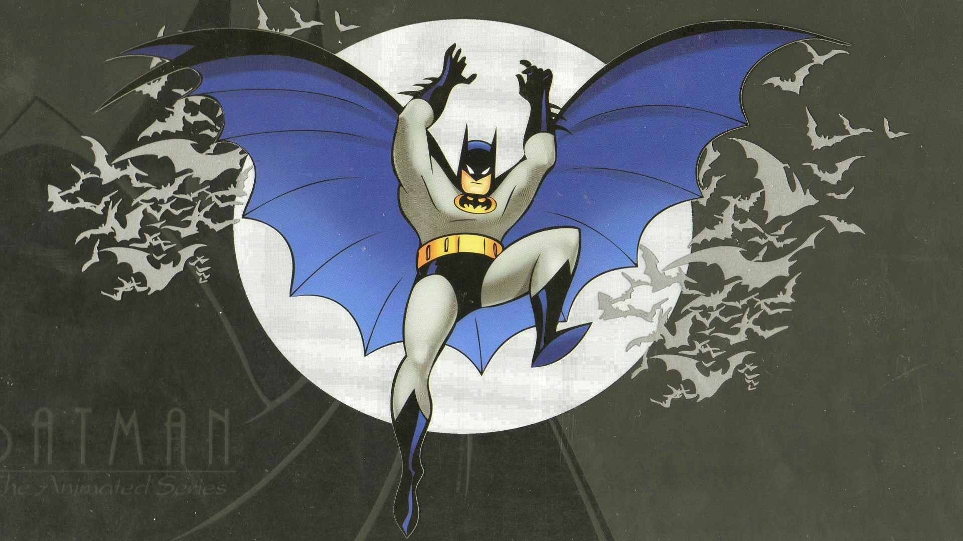 General 1920x1080 Batman comic art comics Batman: The Animated Series cartoon TV series cape pants mask Bruce Timm