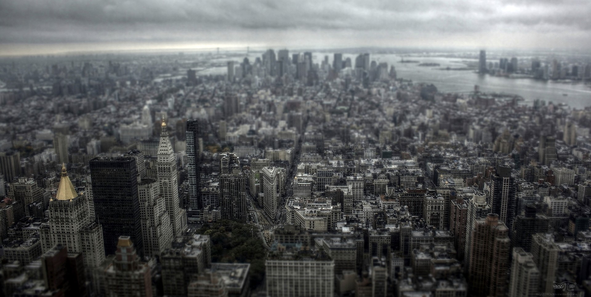 General 1920x967 New York City USA cityscape panorama city