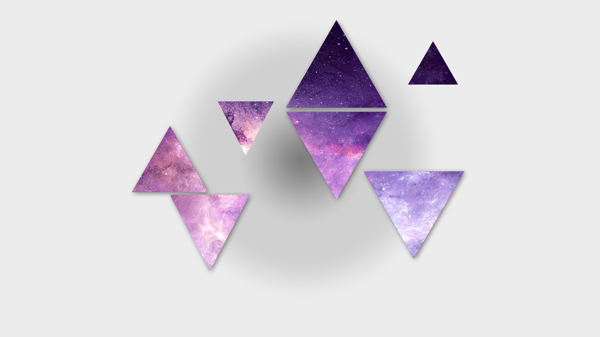 General 1920x1080 galaxy purple triangle space space art white background geometry geometric figures