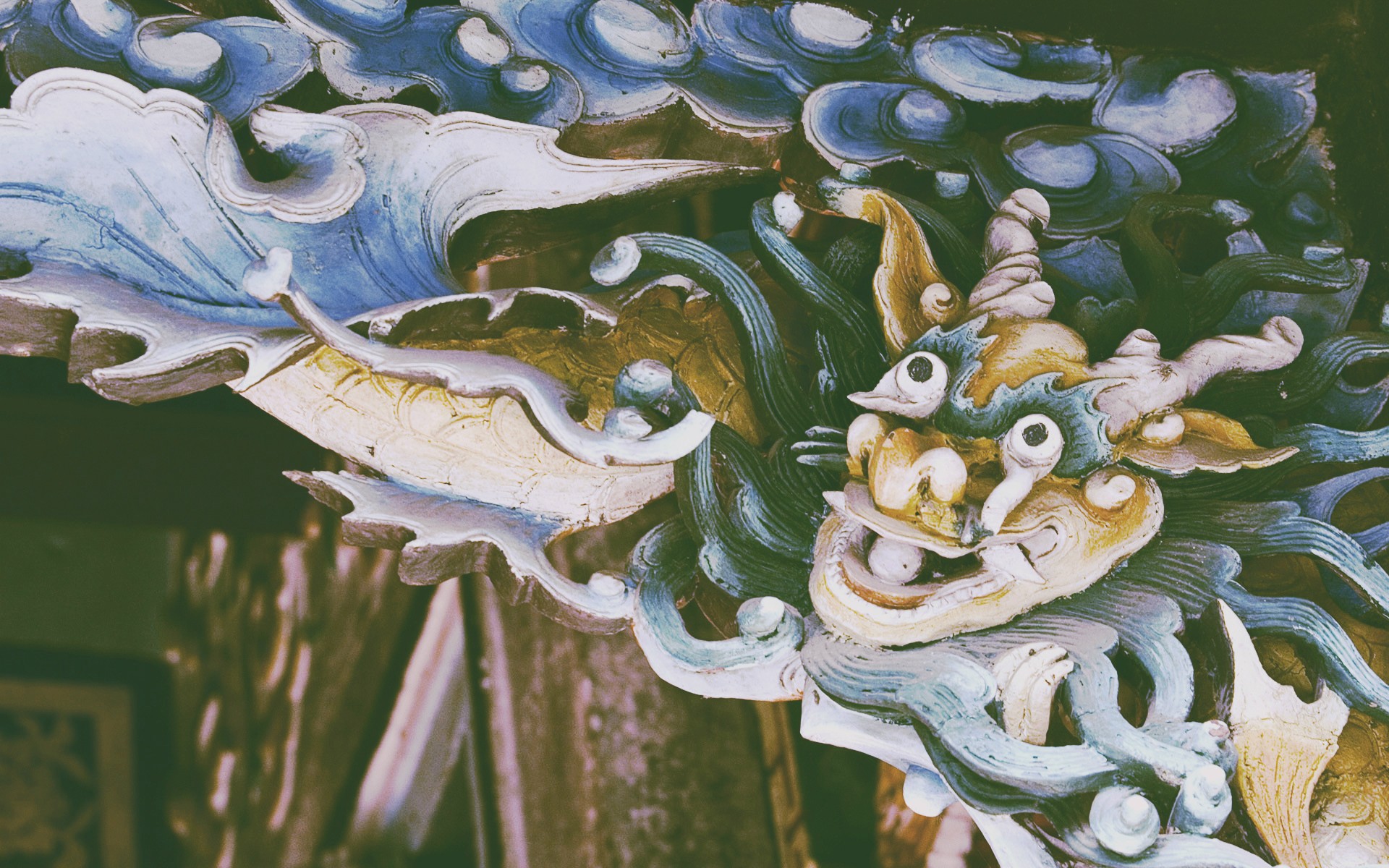 General 1920x1200 Chinese dragon Asia building China