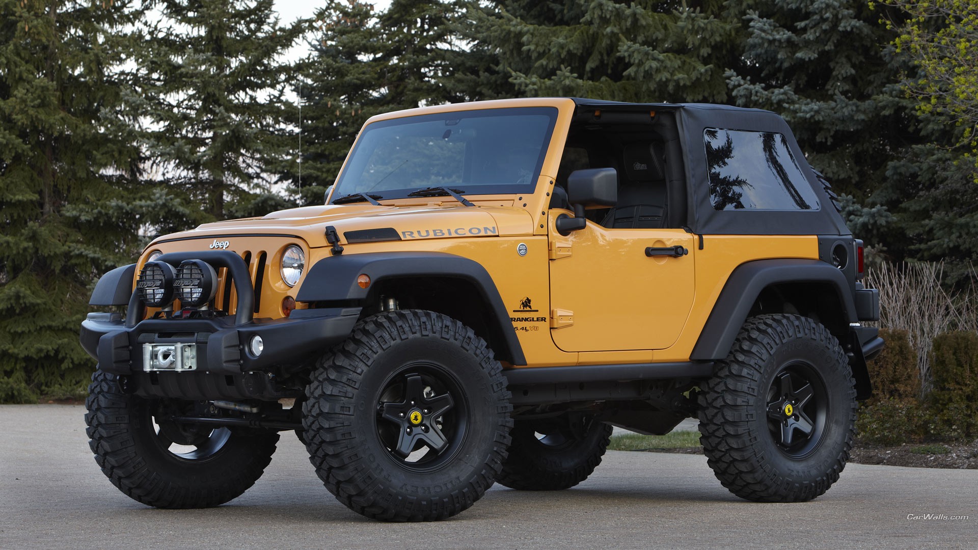 General 1920x1080 Jeep Wrangler Jeep car vehicle yellow cars American cars offroad Stellantis