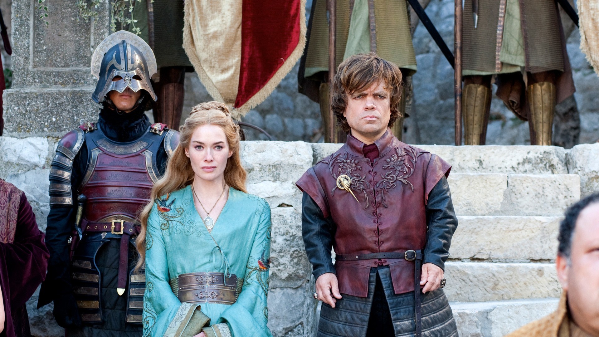 People 1920x1080 Game of Thrones Tyrion Lannister Cersei Lannister Peter Dinklage TV series Lena Headey