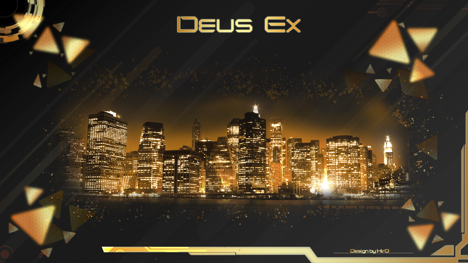 General 1920x1080 Deus Ex: Human Revolution video games Deus Ex PC gaming science fiction