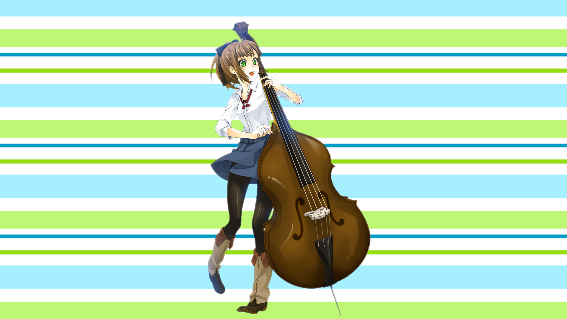 Anime 1920x1080 music orchestra anime girls anime