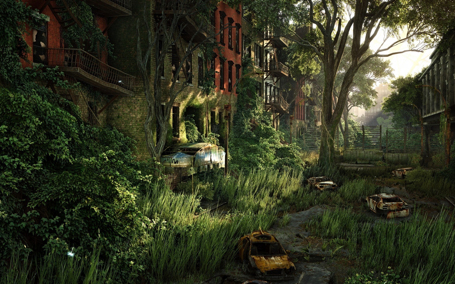 General 1920x1200 forest nature Crysis 3 overgrown video games Crysis apocalyptic video game art ruins PC gaming science fiction futuristic