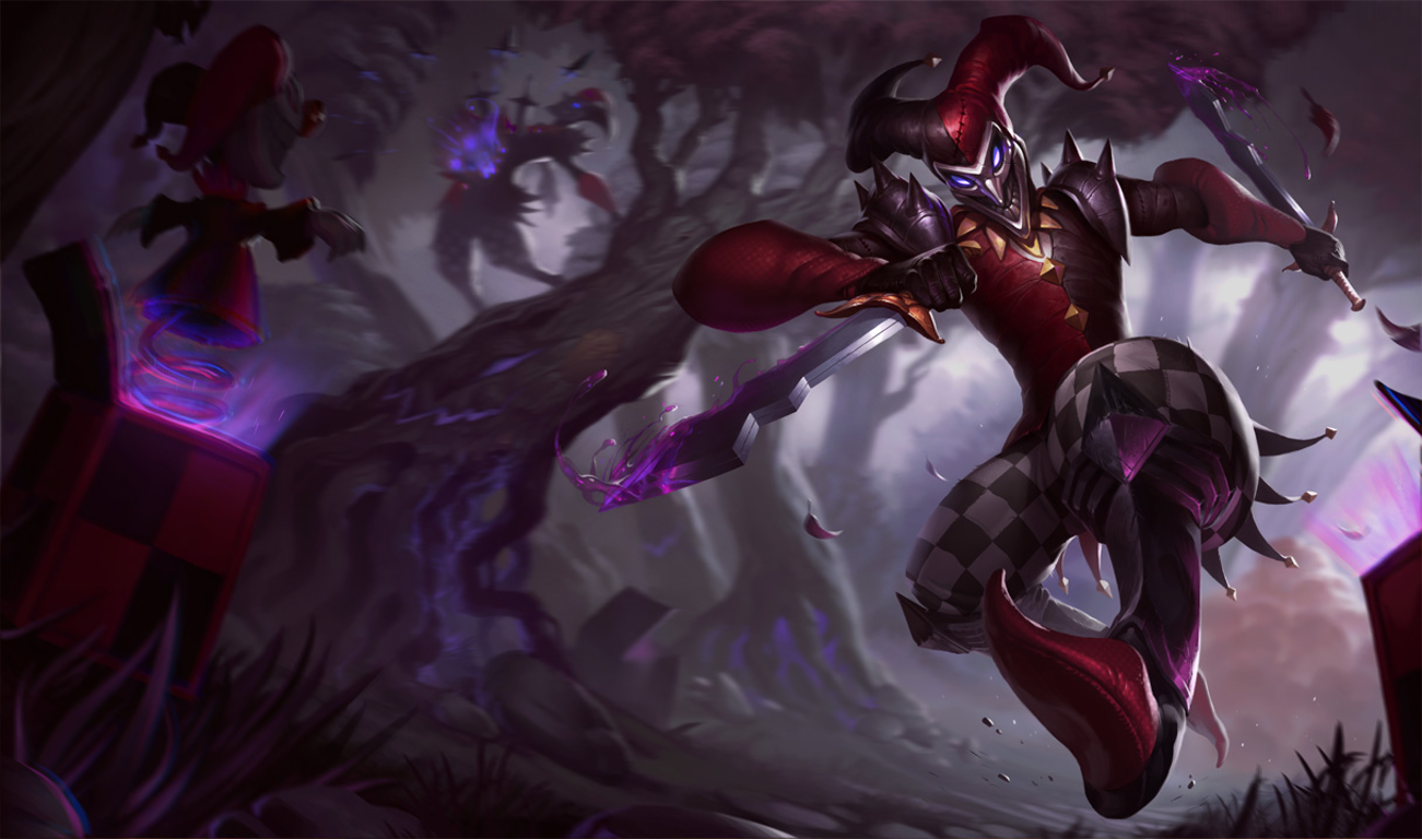 General 1301x768 League of Legends Shaco (League of Legends) video games PC gaming