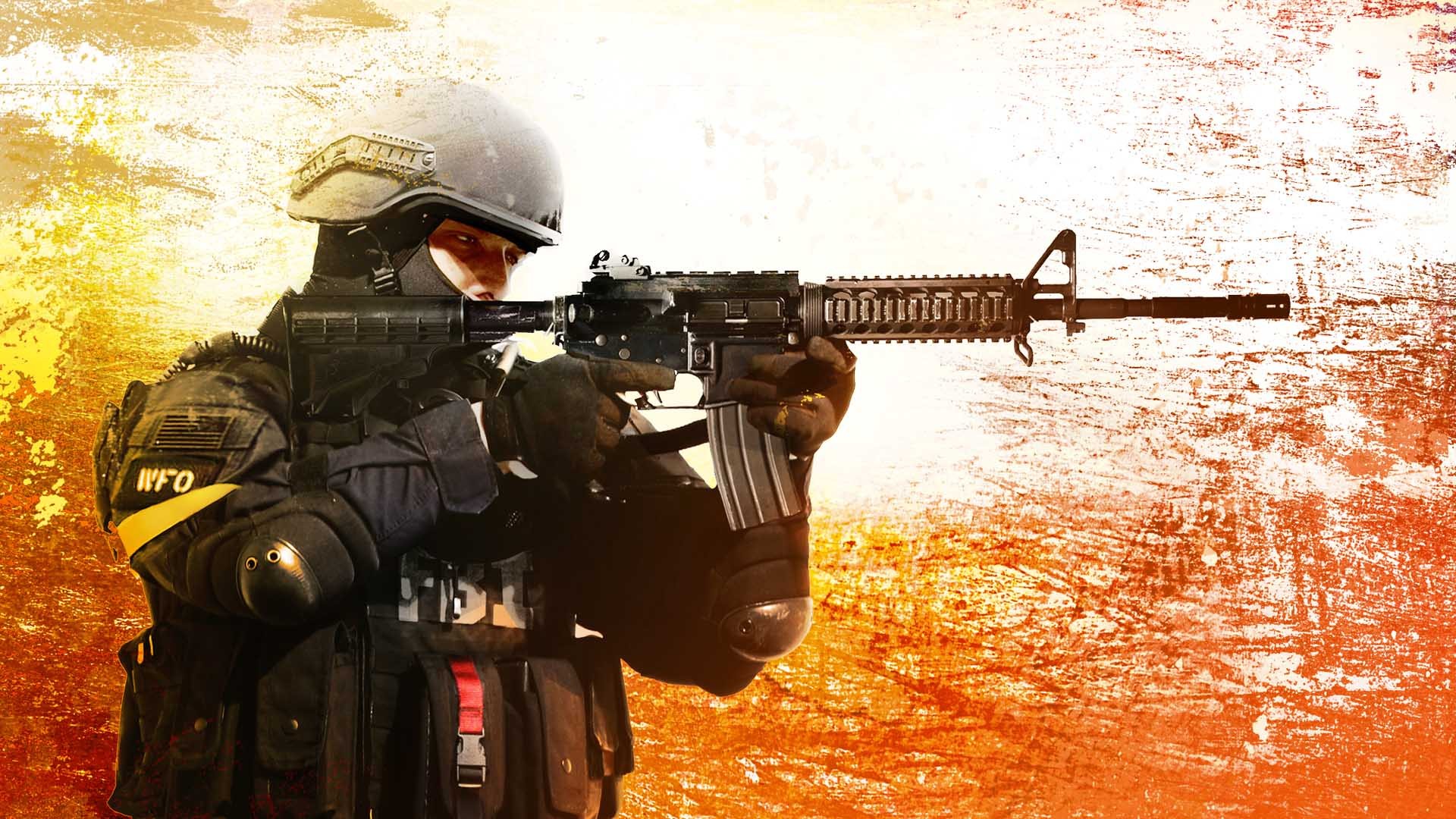 General 1920x1080 Counter-Strike: Global Offensive M4A4 video games PC gaming machine gun weapon
