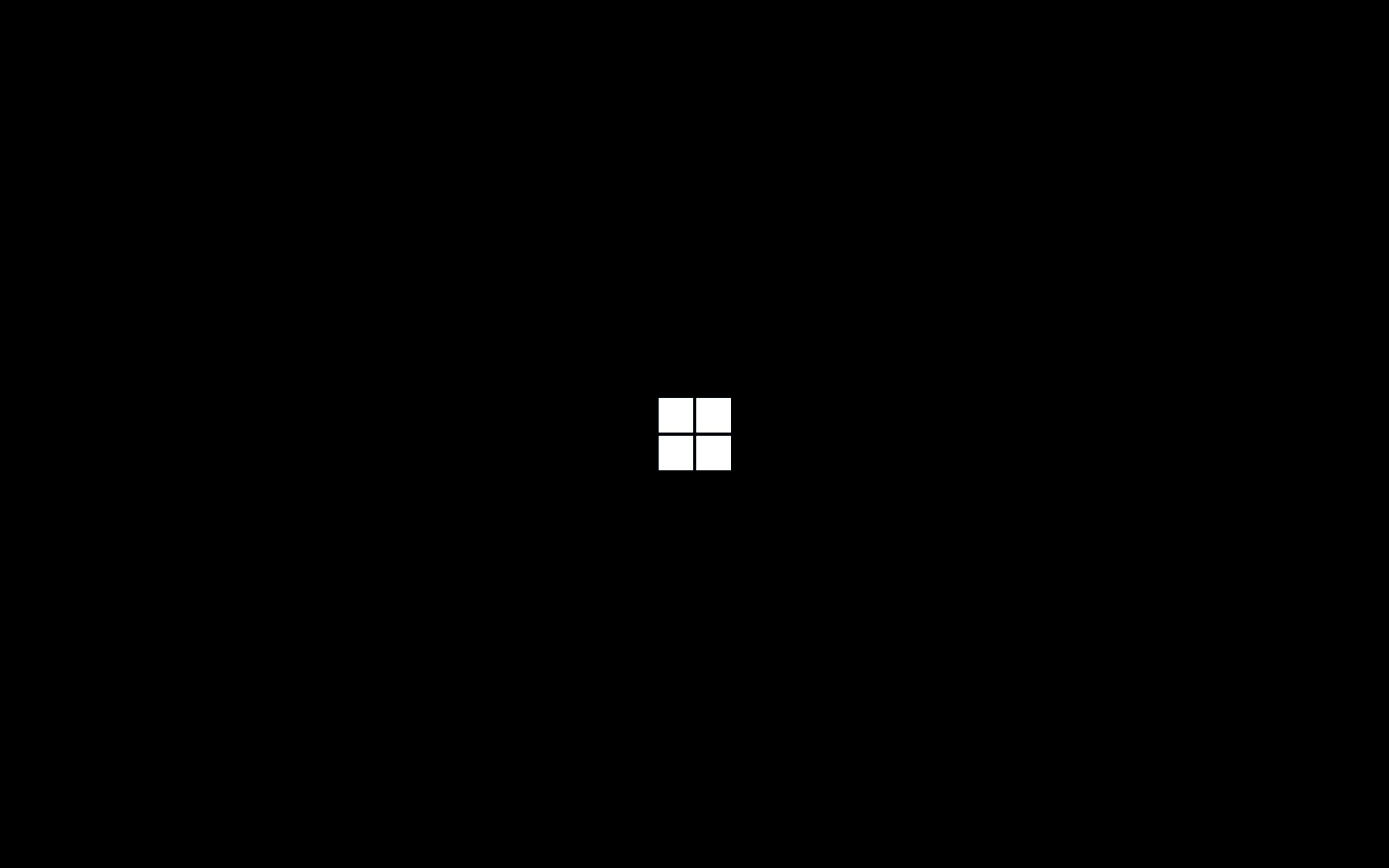 General 2560x1600 Windows 10 Microsoft Windows operating system minimalism logo simple background