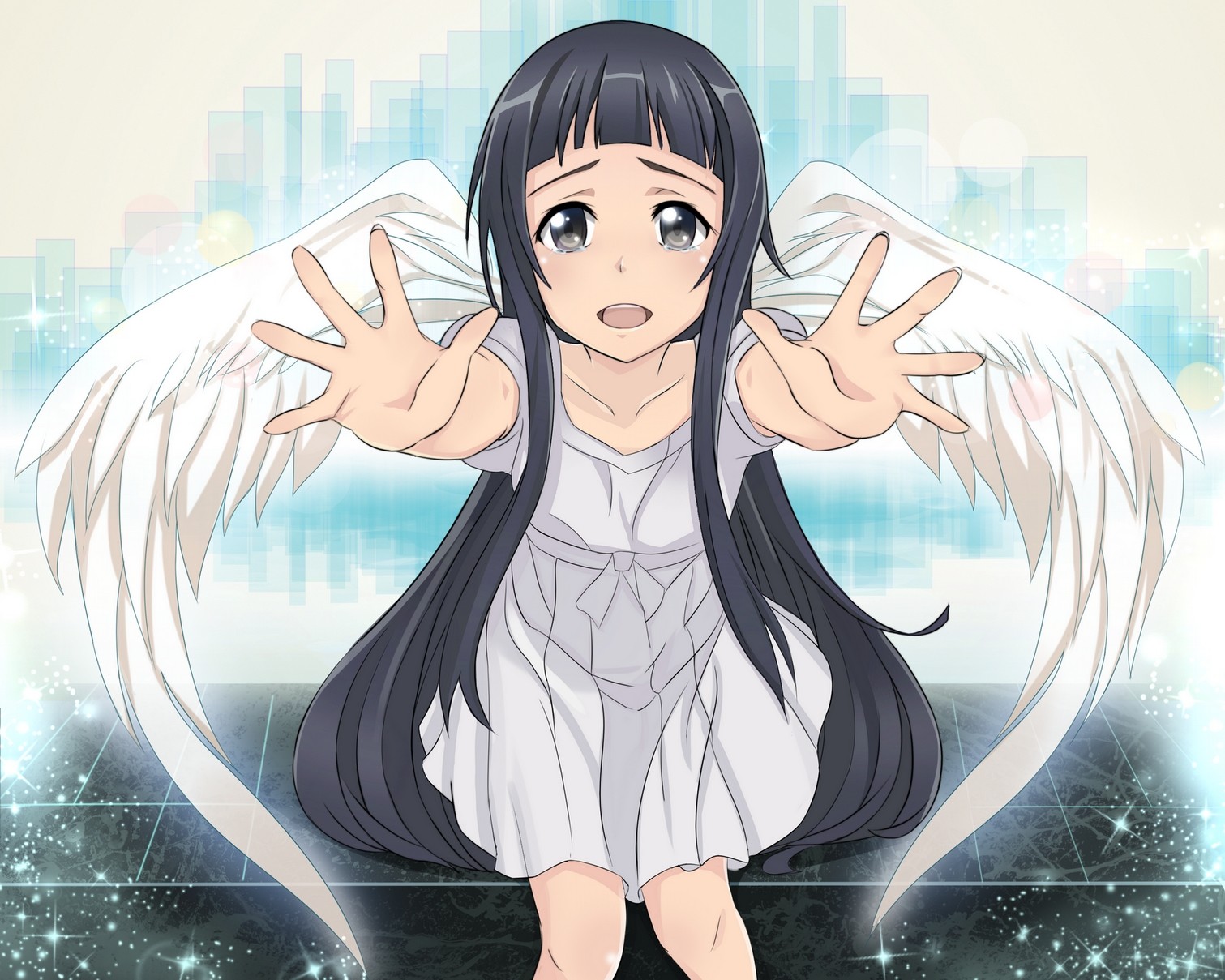 Anime 1511x1209 Sword Art Online Yui-MHCP001 wings anime girls anime