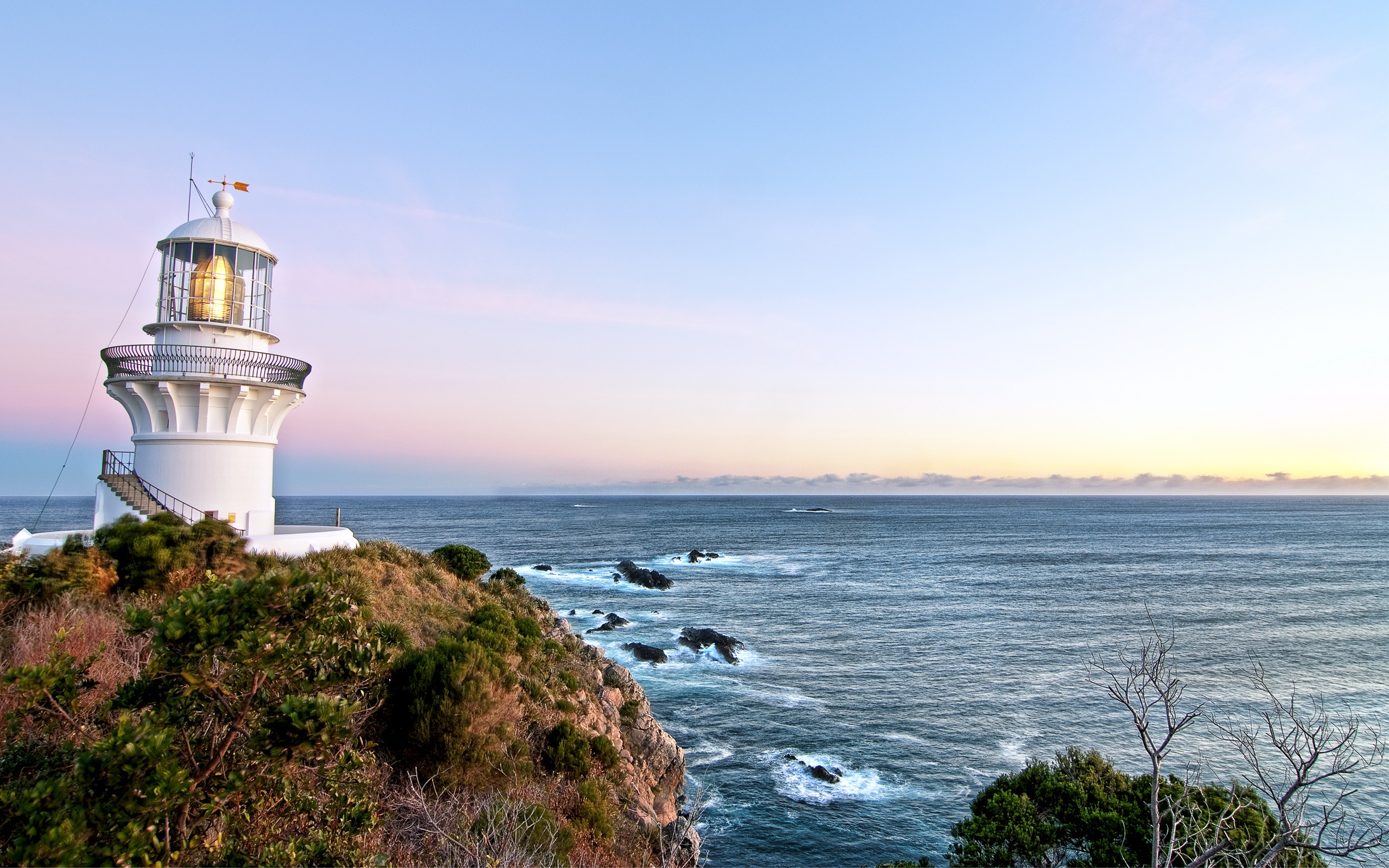 General 2560x1600 lighthouse Australia landscape sea horizon outdoors sky