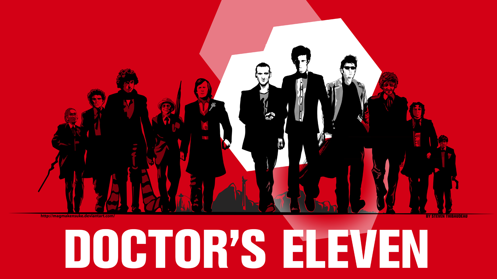 General 1600x900 Doctor Who red TV series red background science fiction