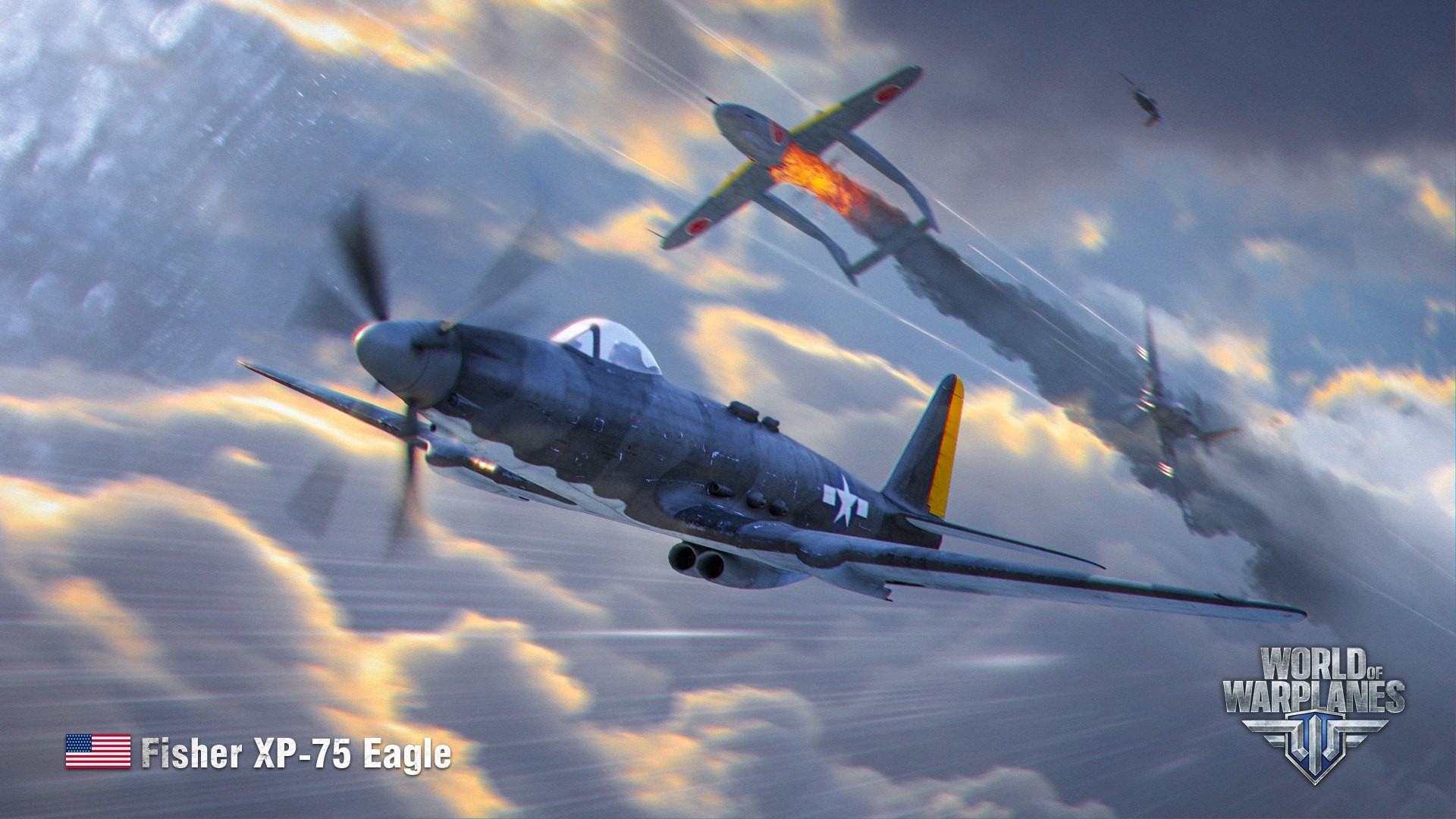 General 1920x1080 World of Warplanes military aircraft airplane wargaming video games American aircraft