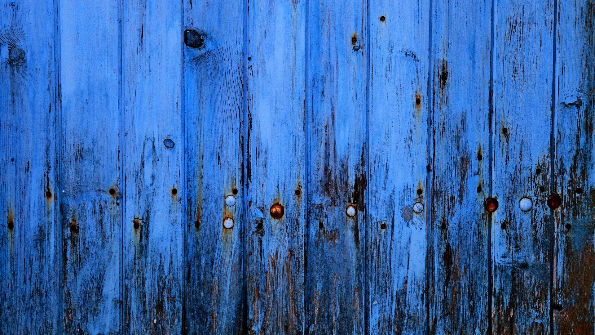 General 1920x1080 minimalism texture wood wooden surface blue planks thread metal rust