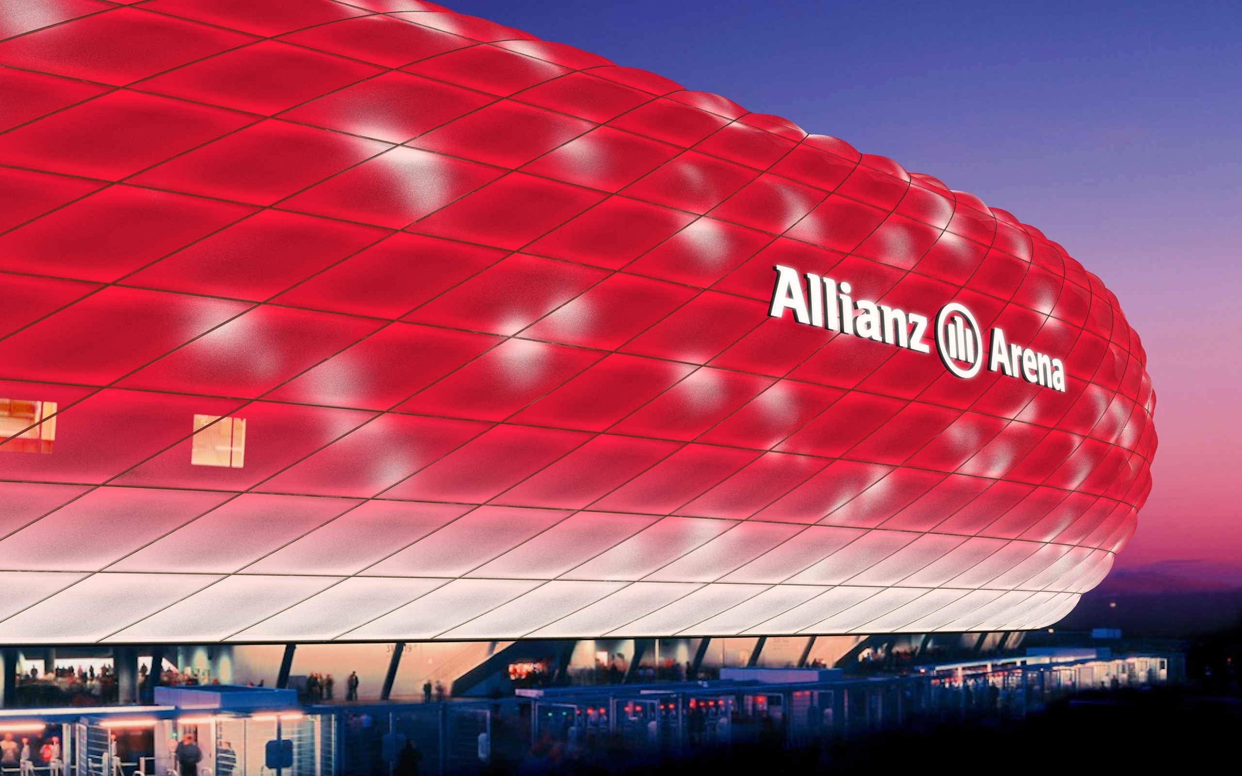General 2560x1600 Allianz Arena  stadium FC Bayern Munchen soccer sport