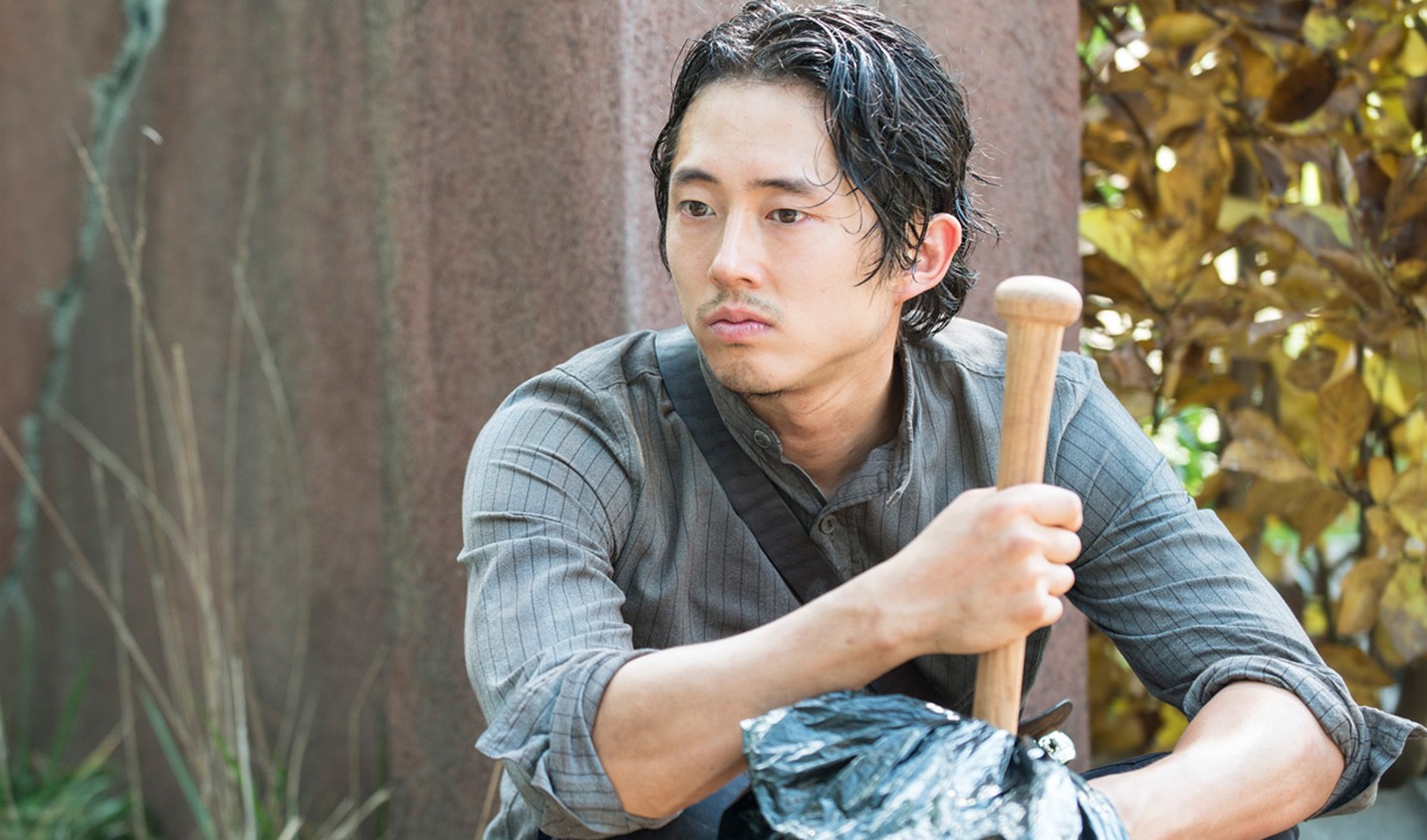 People 1433x844 Steven Yeun baseball bat The Walking Dead TV series men Asian