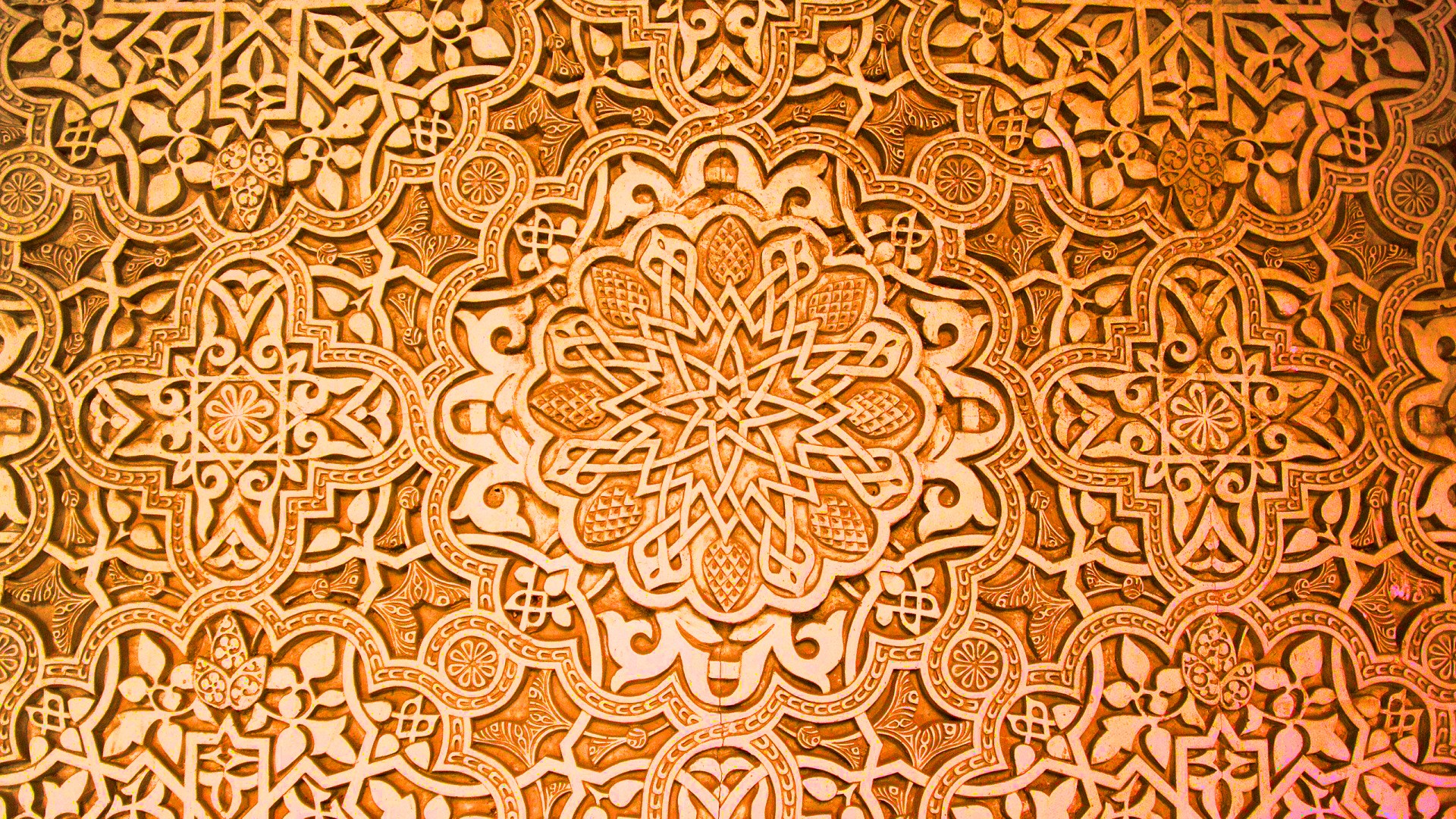 General 1920x1080 pattern artwork brown orange texture