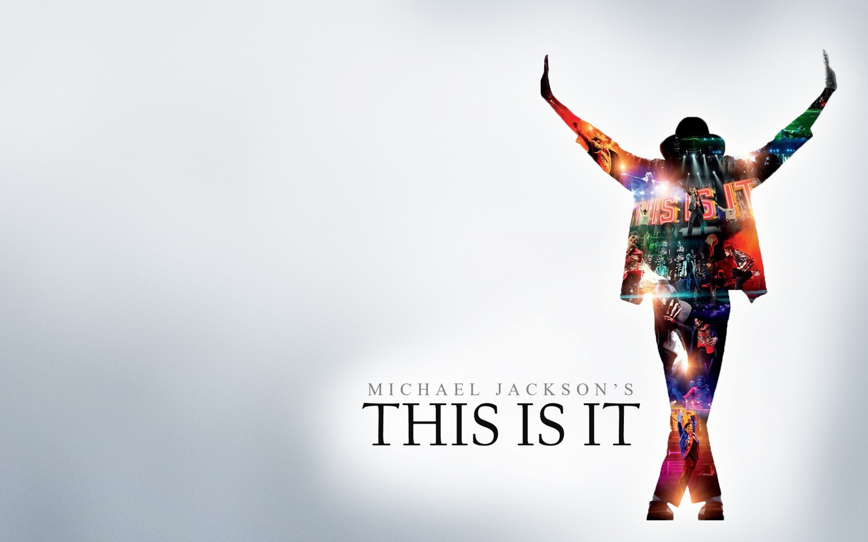 General 2880x1800 Michael Jackson silhouette movies simple background singer deceased