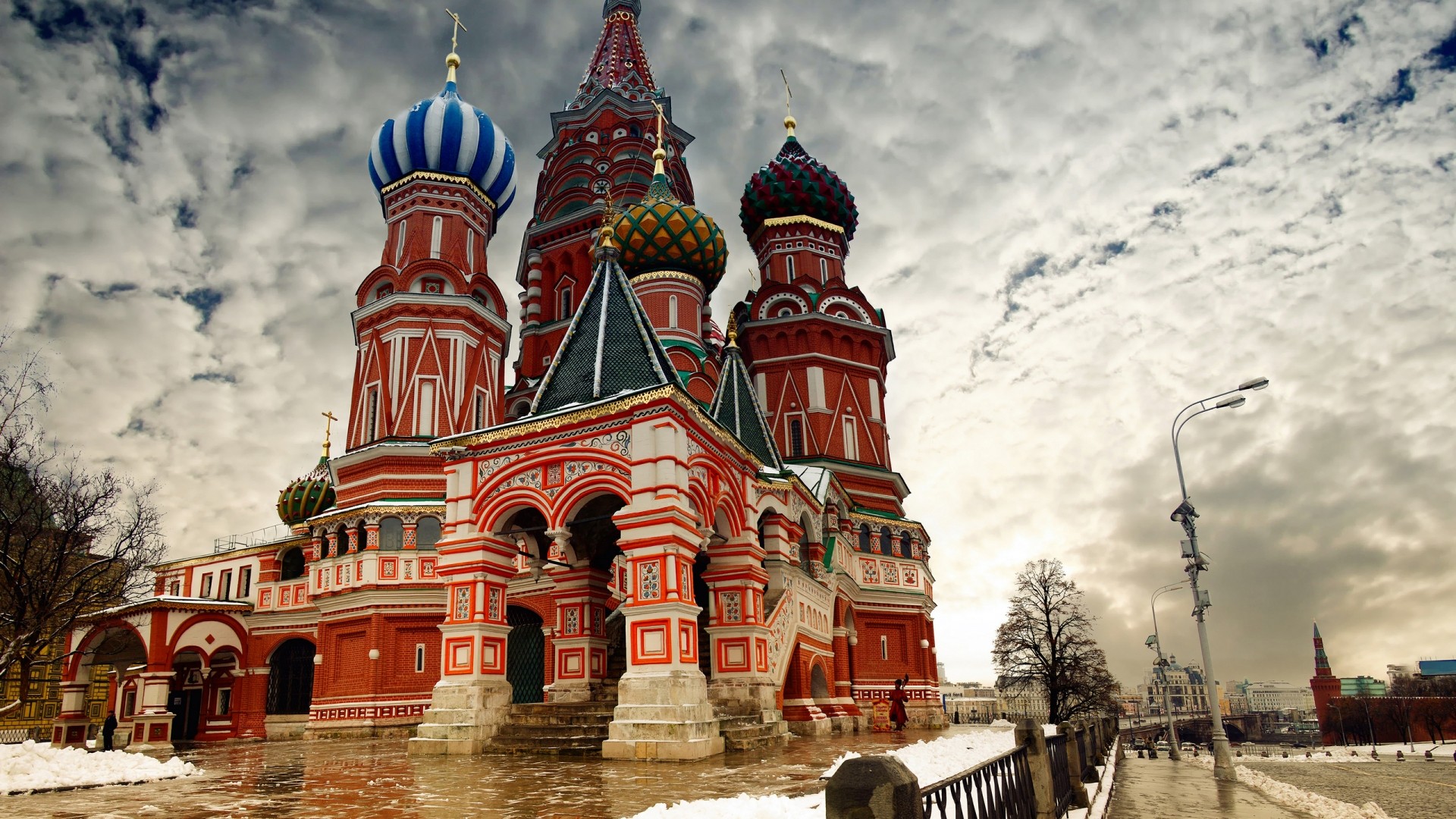 General 1920x1080 Russia architecture Moscow landmark Europe Saint Basil's Cathedral