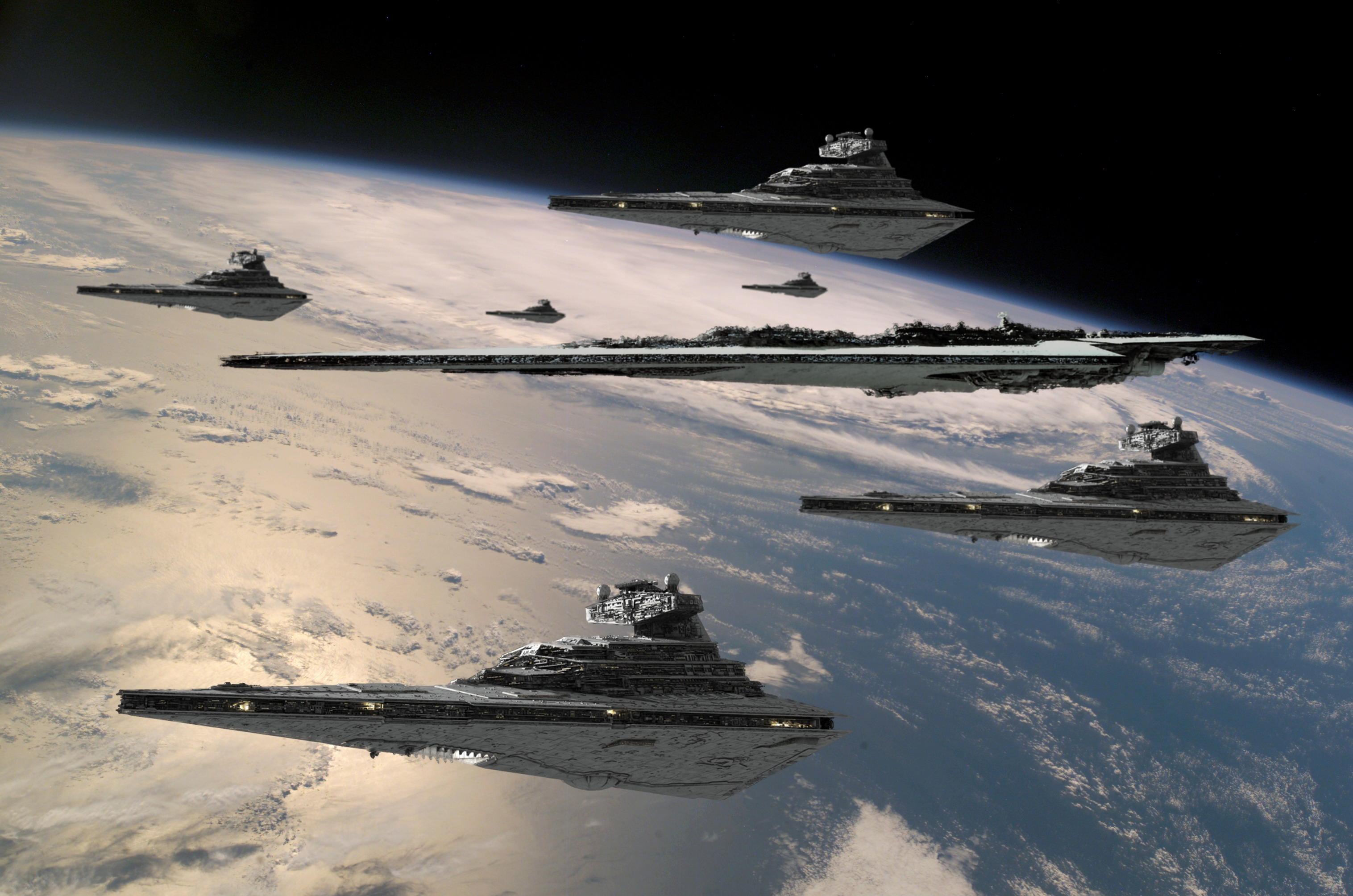 General 3032x2008 Star Wars Imperial Forces science fiction Star Destroyer Super Star Destroyer Star Wars Ships artwork