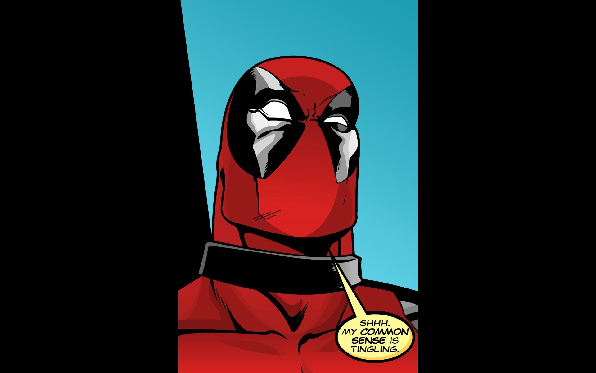 General 1920x1200 comic art comics antiheroes Deadpool text digital art simple background