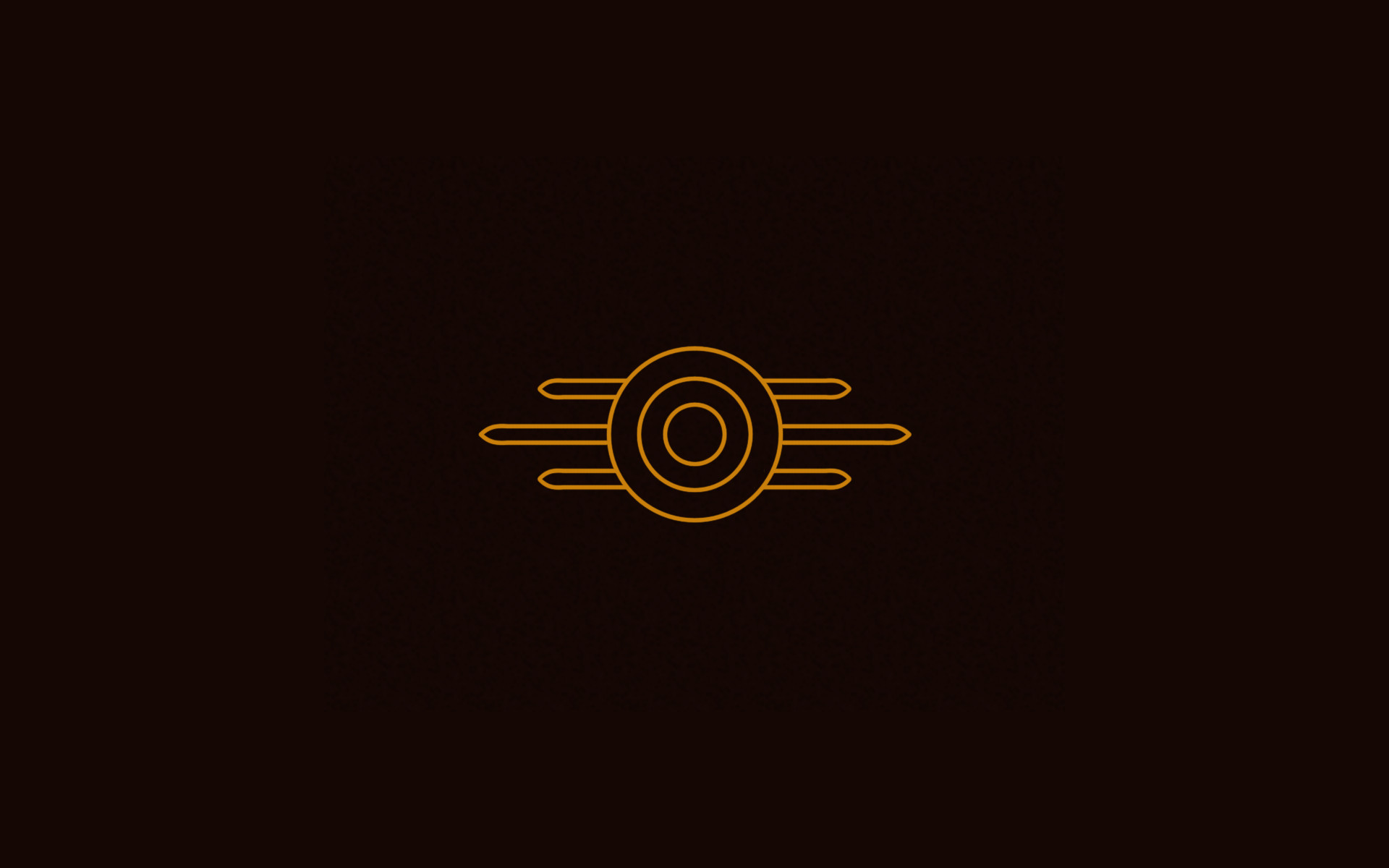 General 1920x1200 minimalism vault tec video games Fallout PC gaming simple background