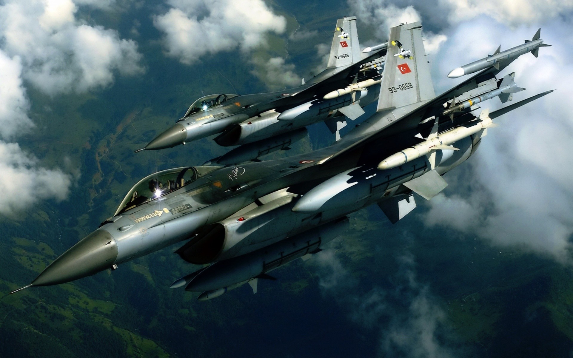 General 1920x1200 General Dynamics F-16 Fighting Falcon TUAF Turkish Armed Forces jet fighter military aircraft military vehicle military vehicle aircraft General Dynamics American aircraft
